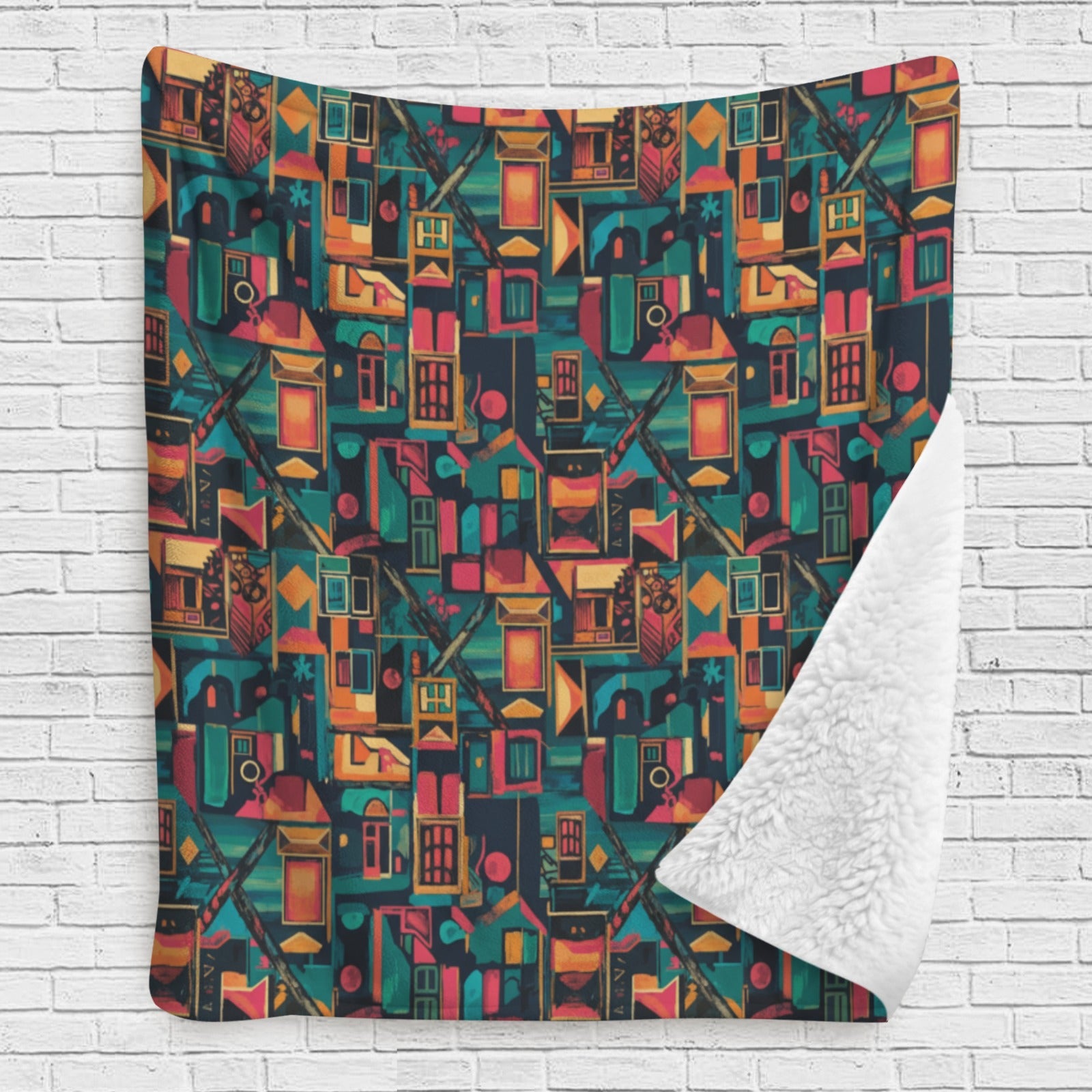 FZ Original Cipher Sherpa Fleece Blanket