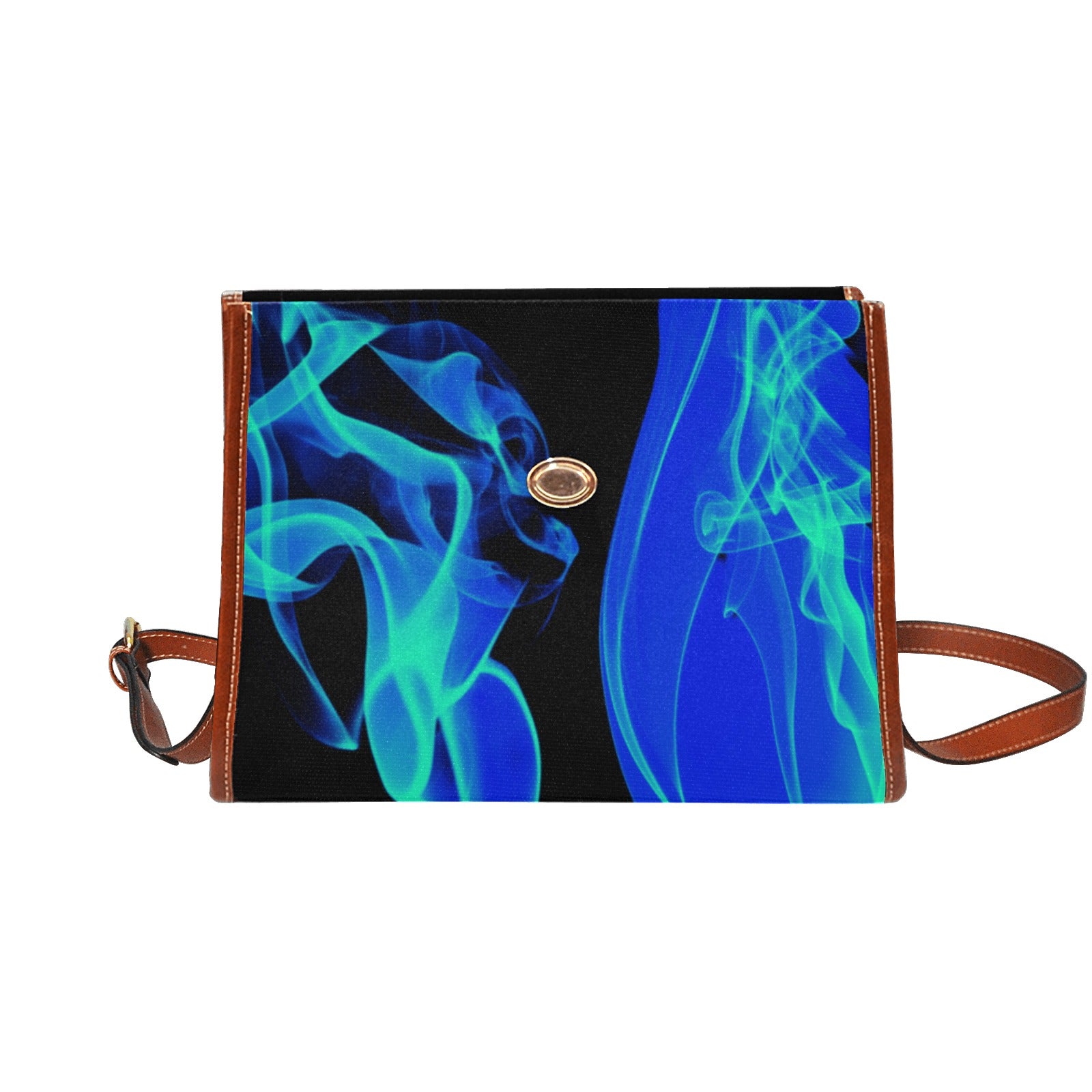 FZ Smoke Handbag - Blue & Black