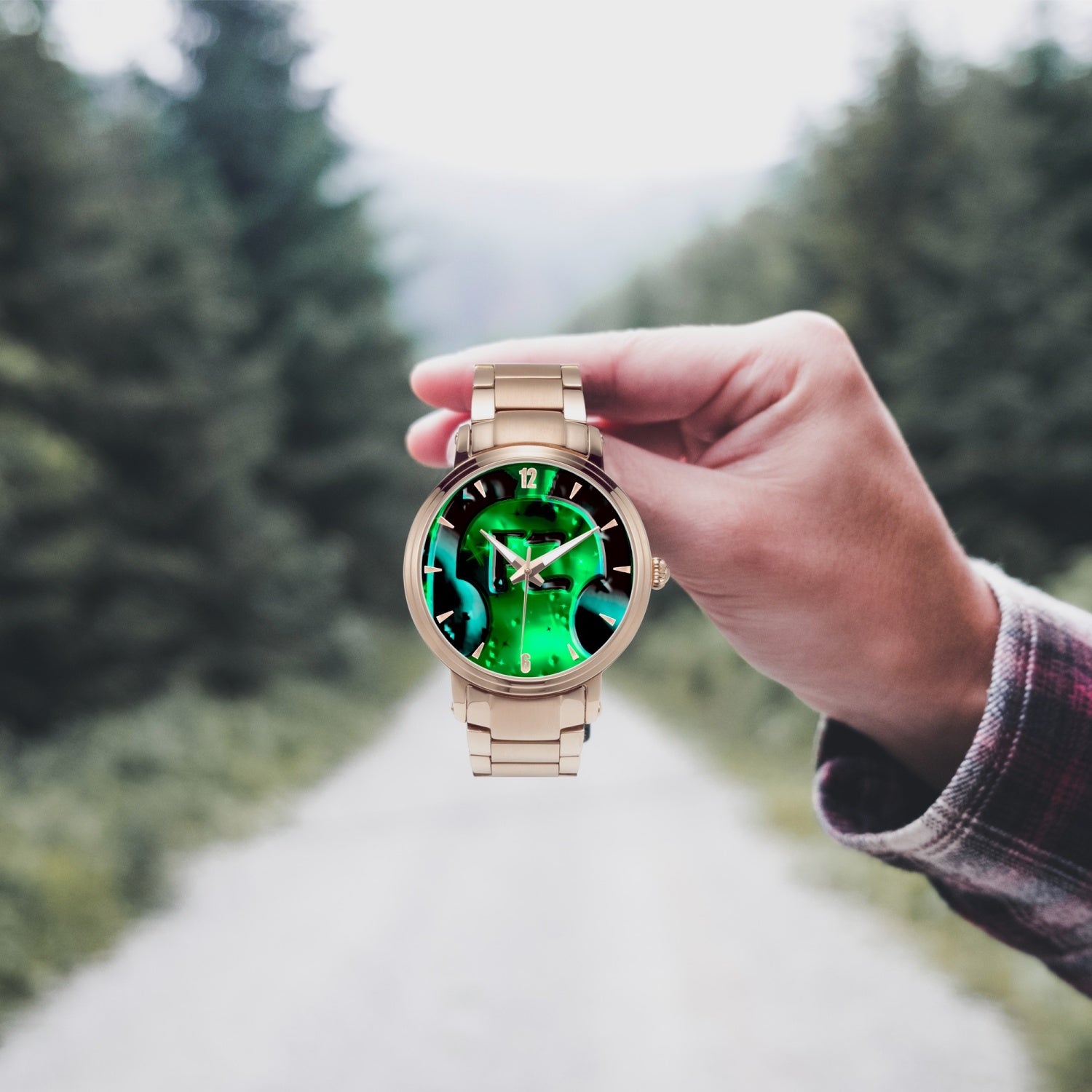 FZ Unisex Steel Strap Automatic Watch (With Indicators) - FZwear