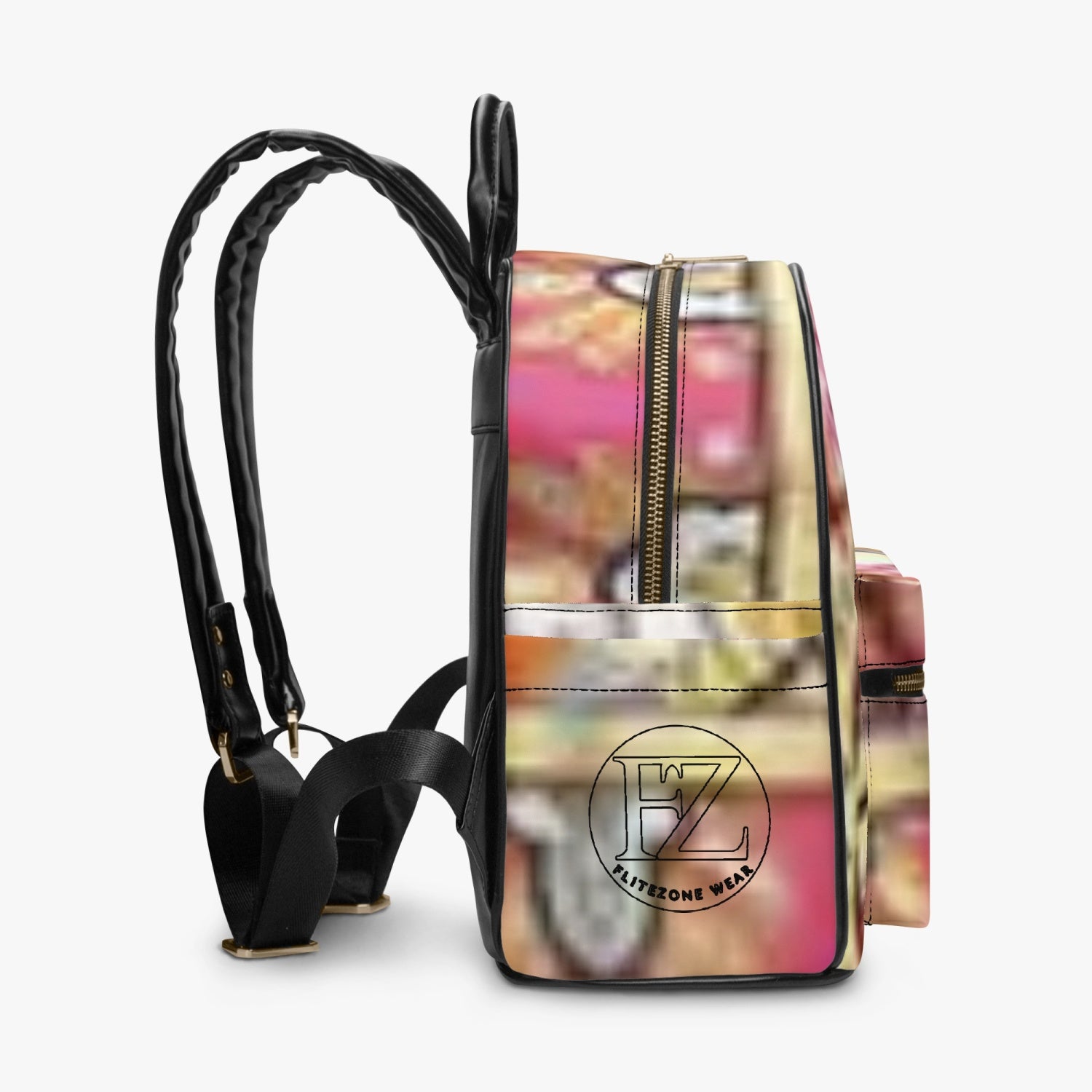FZ African Printed PU Backpack - FZwear