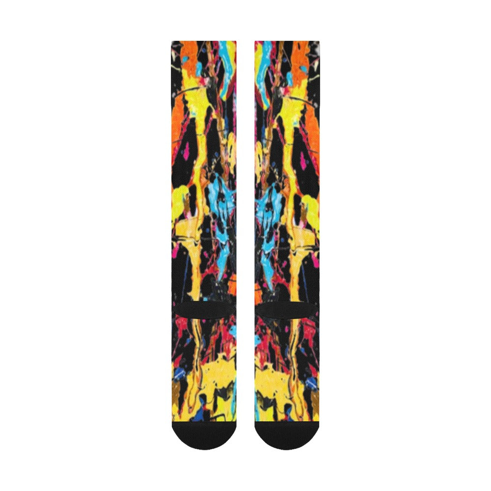 FZ Unisex Paint Splatter 3 Socks