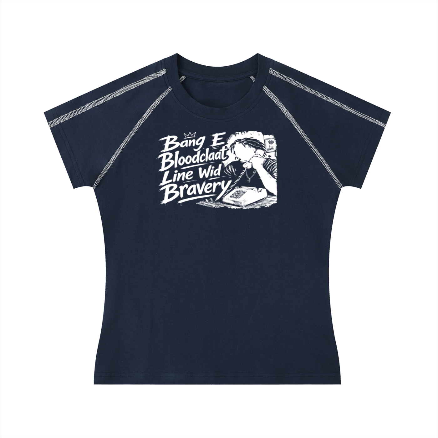 FZ Women's Contrast Stitch Banga Tee
