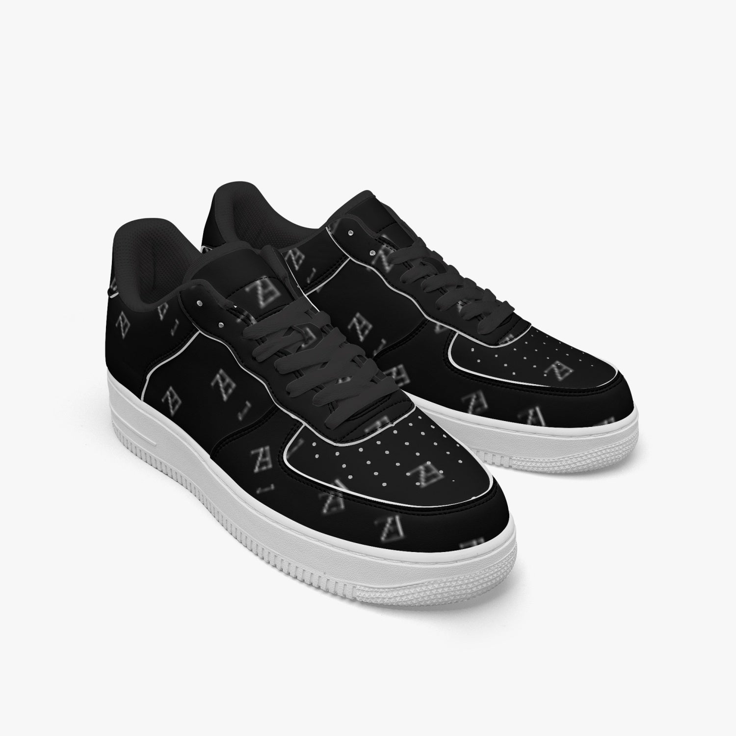 FZ Unisex Low-Top Leather Sports Sneakers - FZwear