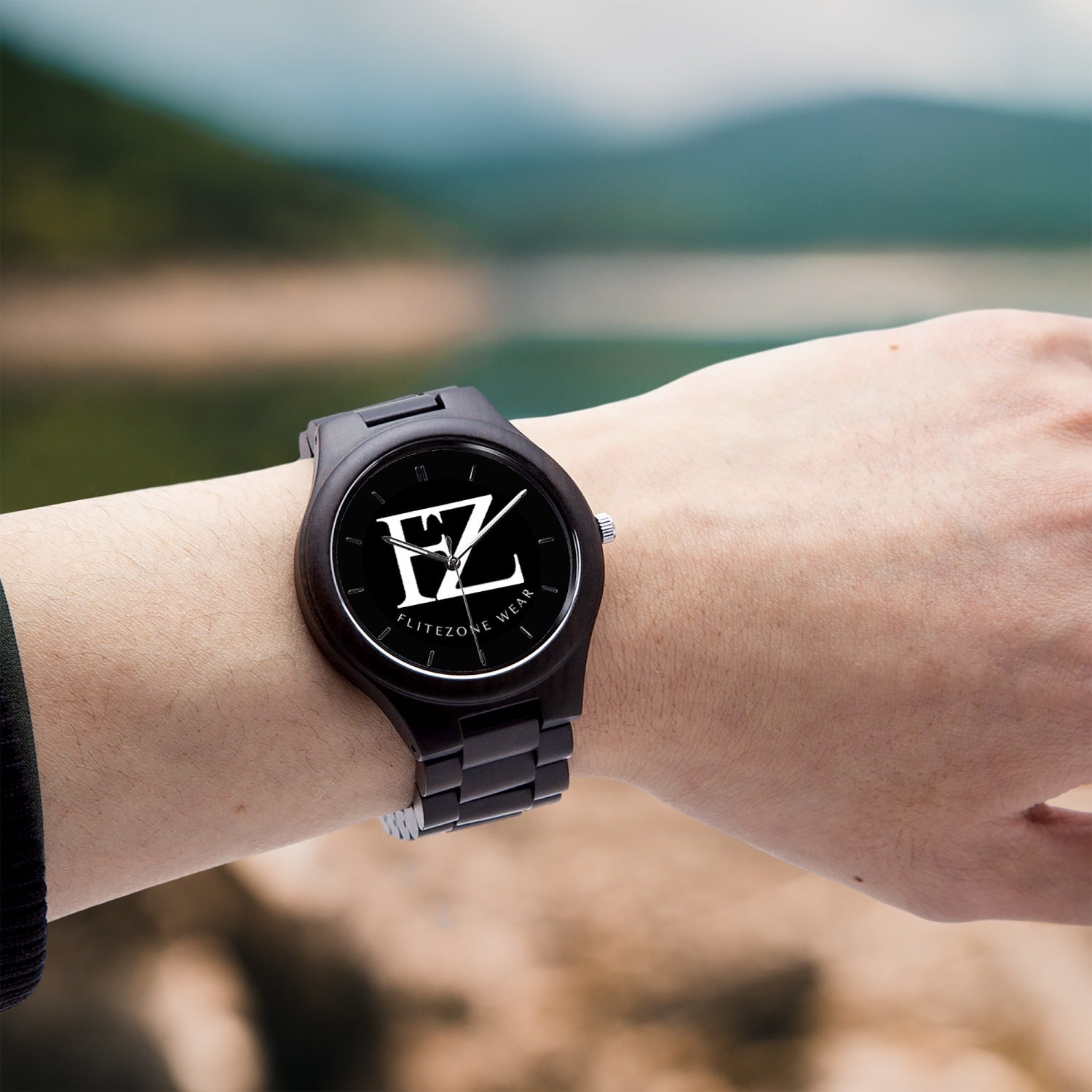 FZ Unisex Italian Olive Lumber Quartz Watch - FZwear