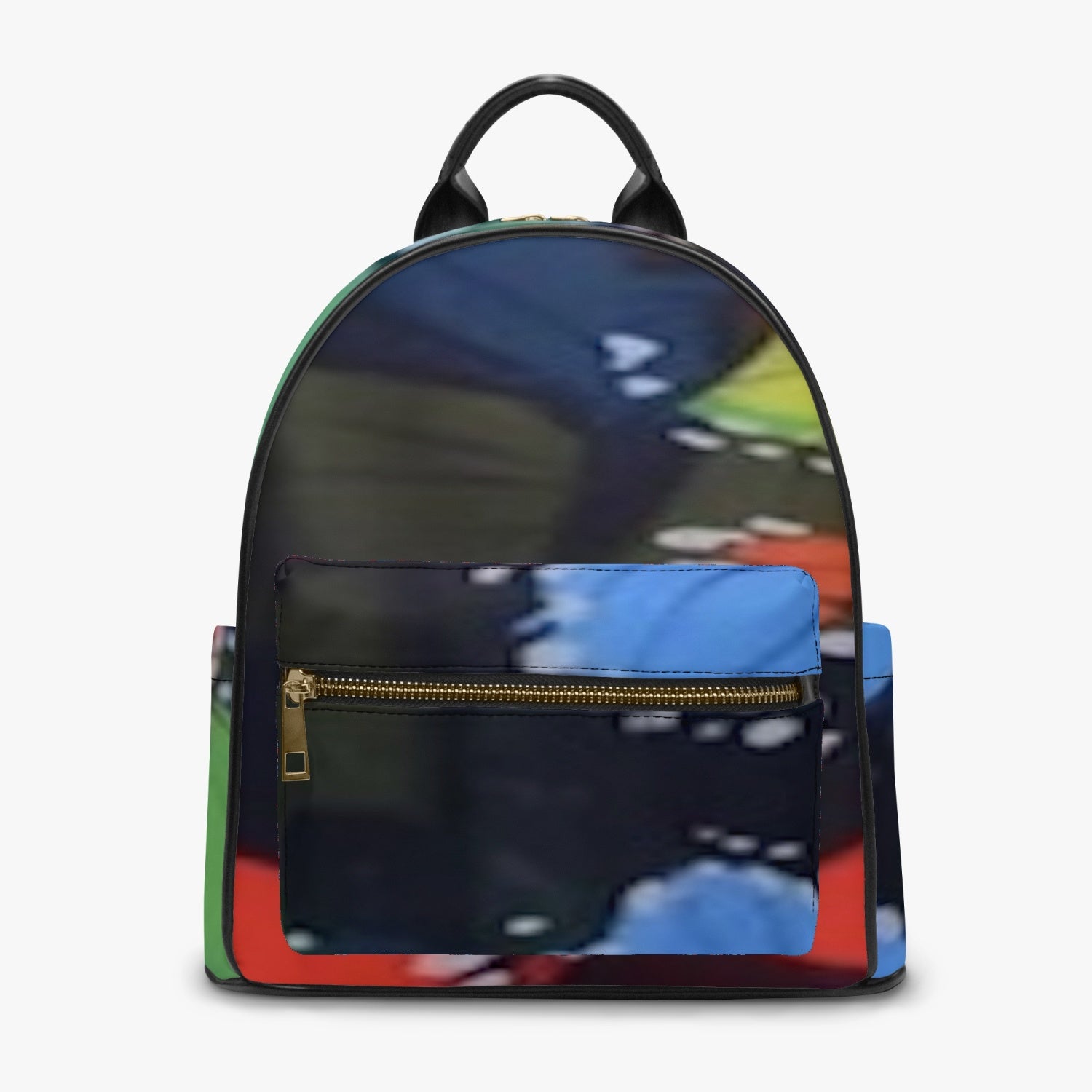FZr Printed PU Backpack - FZwear
