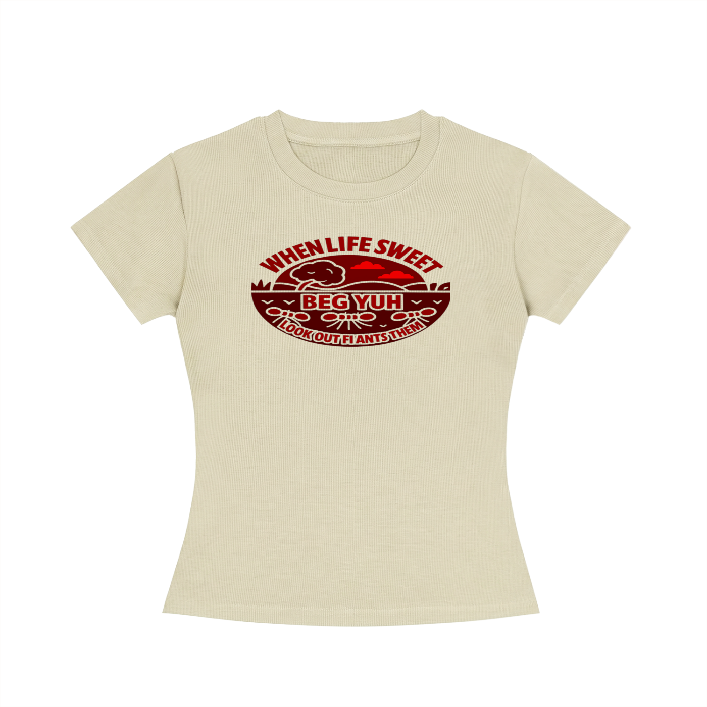 FZ Women's Slim Fit Crewneck Tee