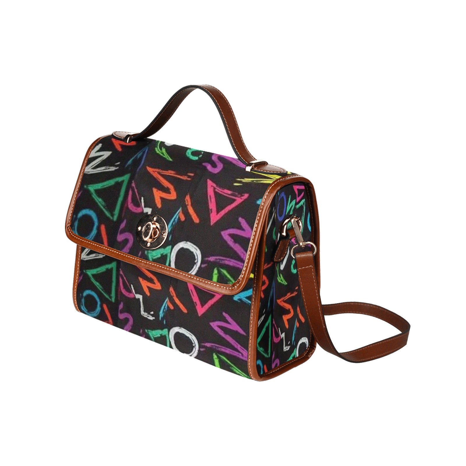 FZ AFRICAN ABSTRACT PRINT HANDBAG 2 - FZwear