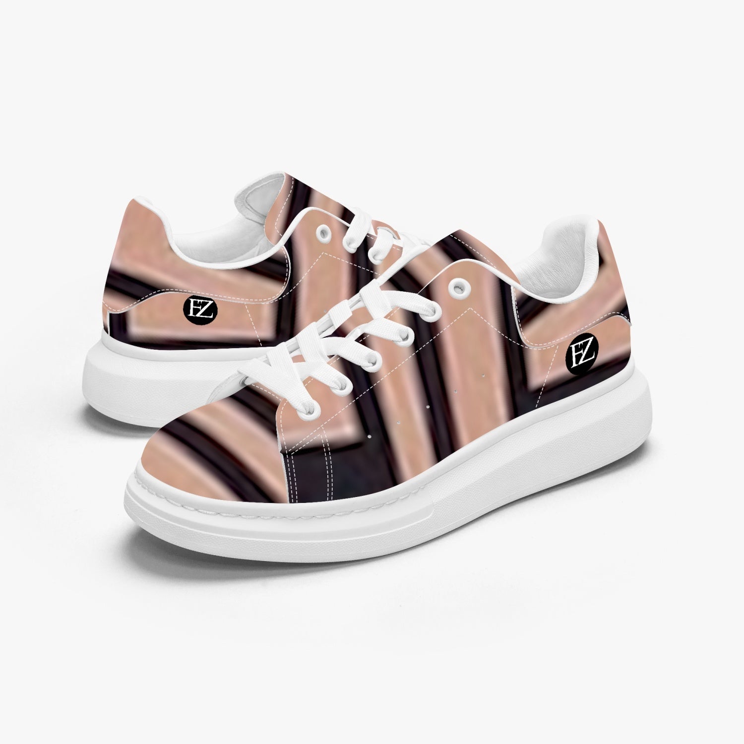 FZ Unisex Leather Chunky Sneakers - FZwear