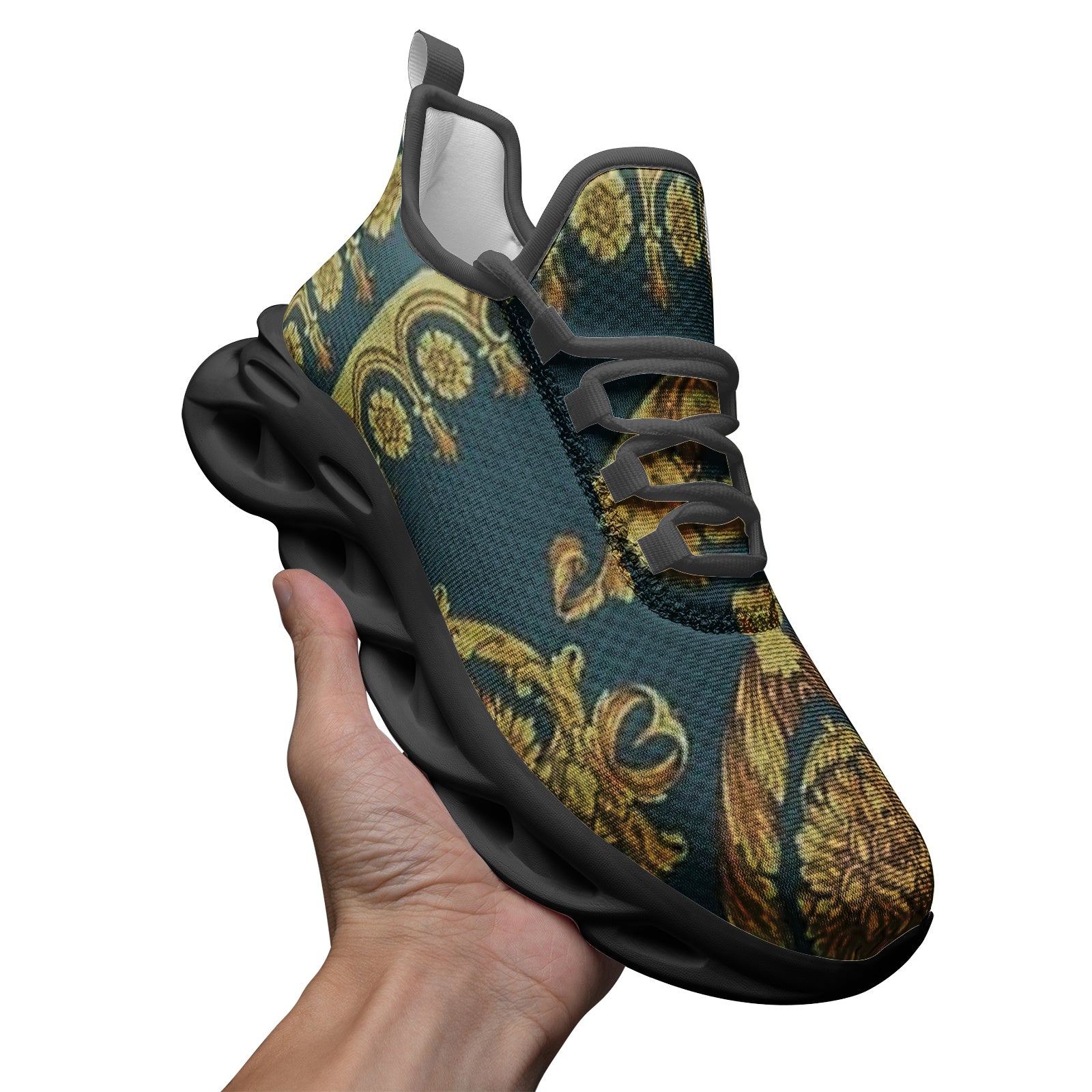 FZ African Print Unisex Bounce Mesh Knit Sneakers - FZwear