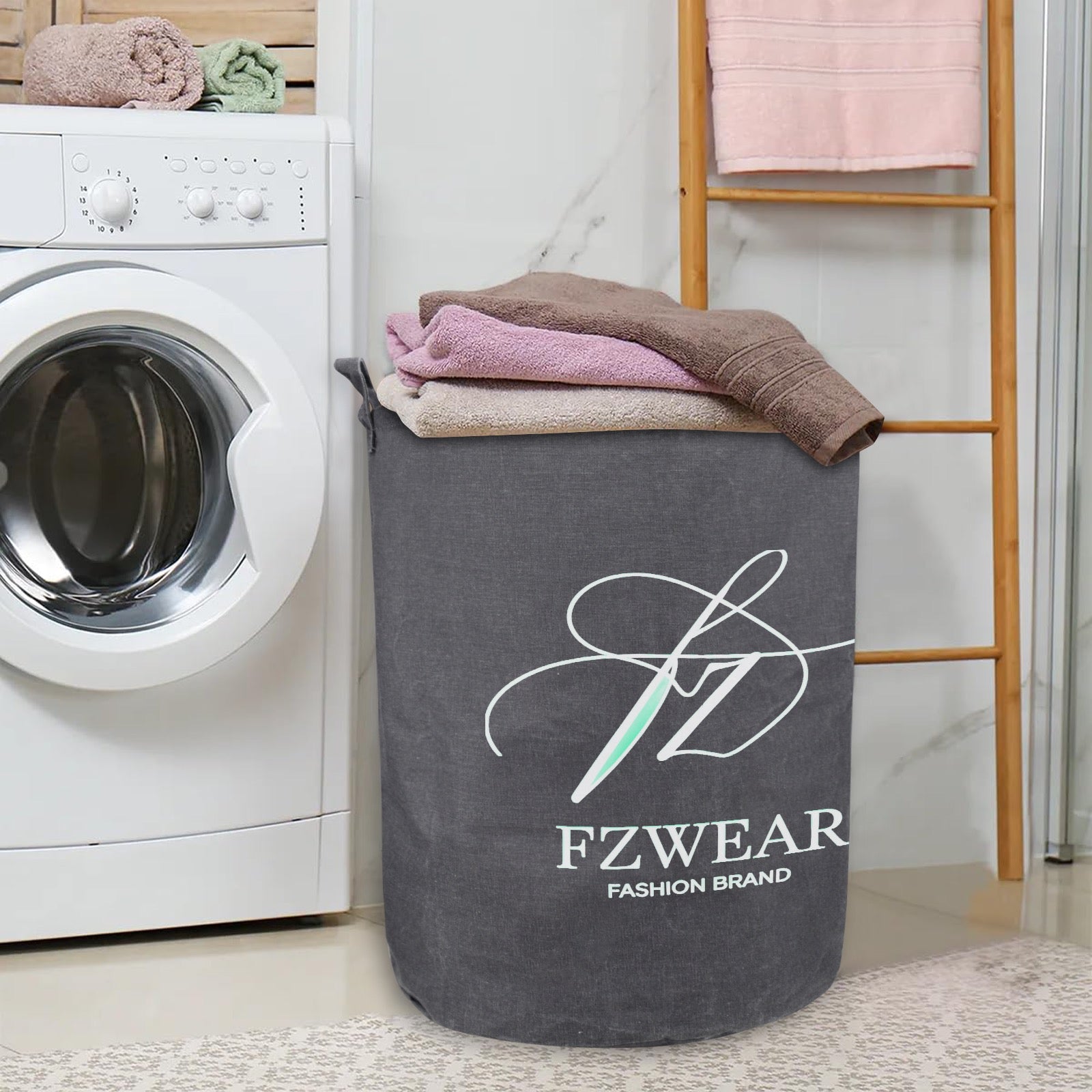 FZ Foldable Round Laundry Basket