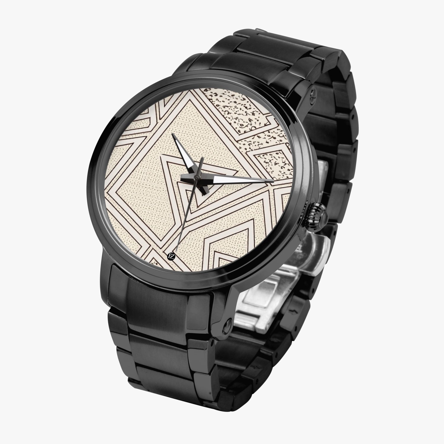 FZ African Print Steel Strap Automatic Watch - FZwear