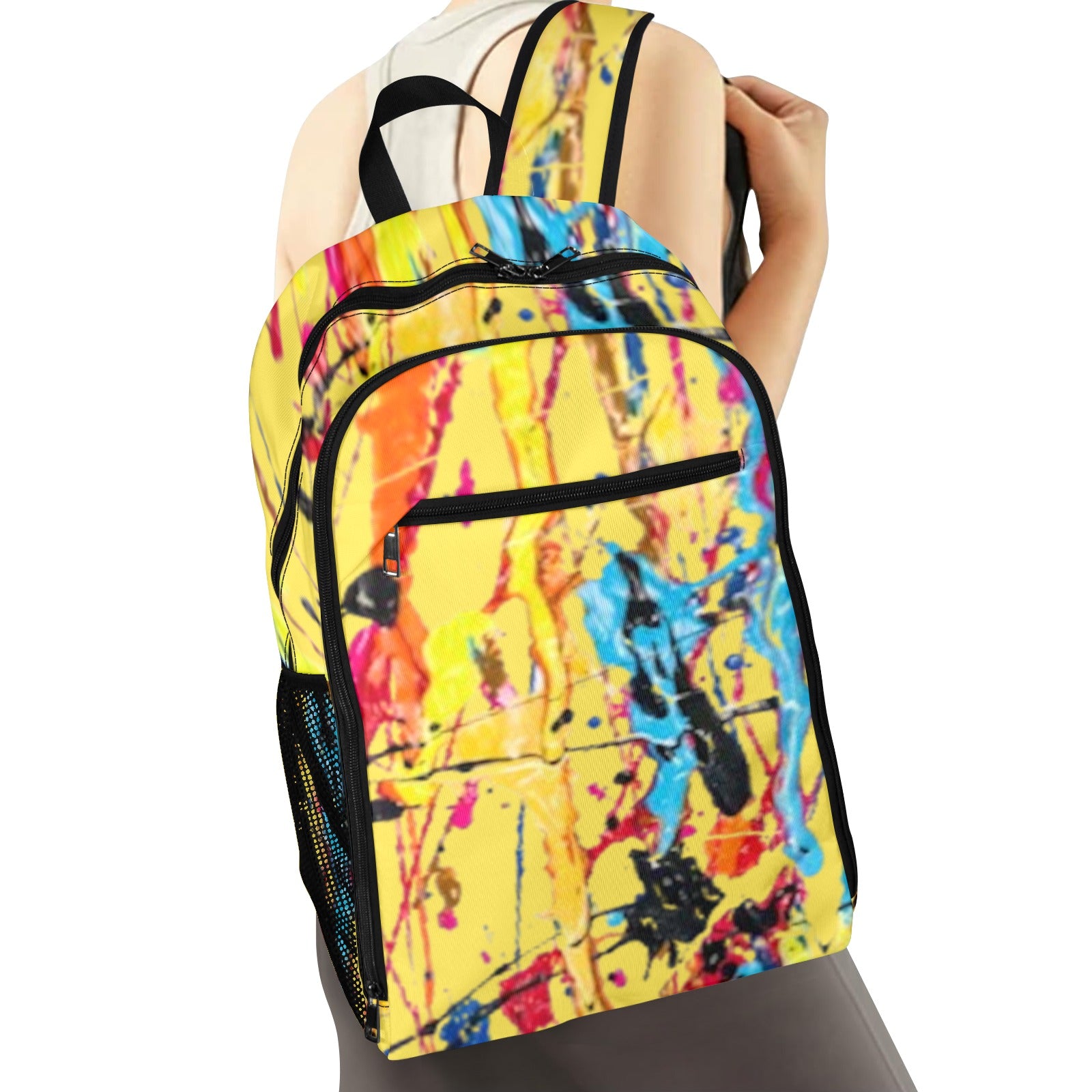 FZ Painted Travel Backpack