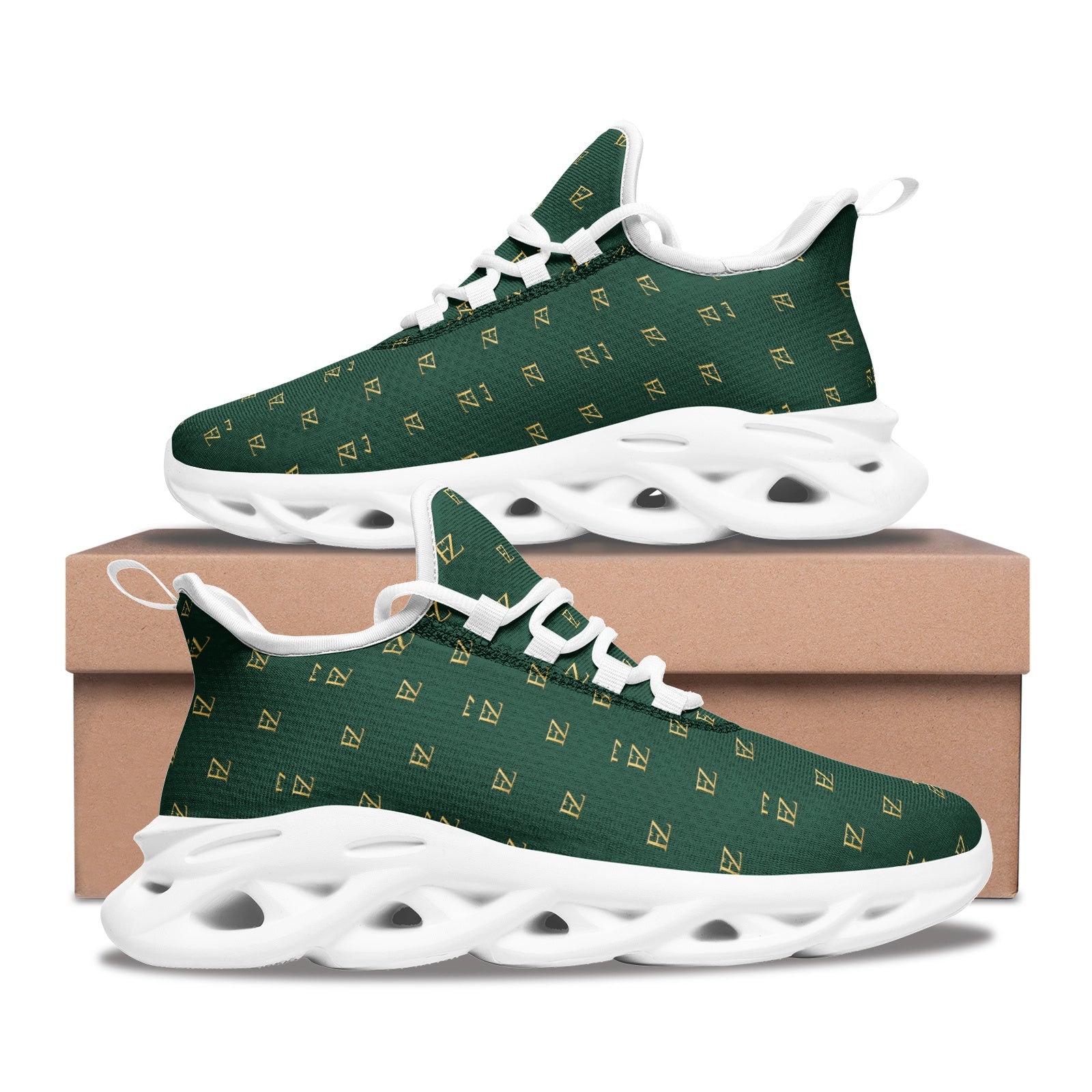 FZ Unisex Bounce Mesh Knit Sneakers