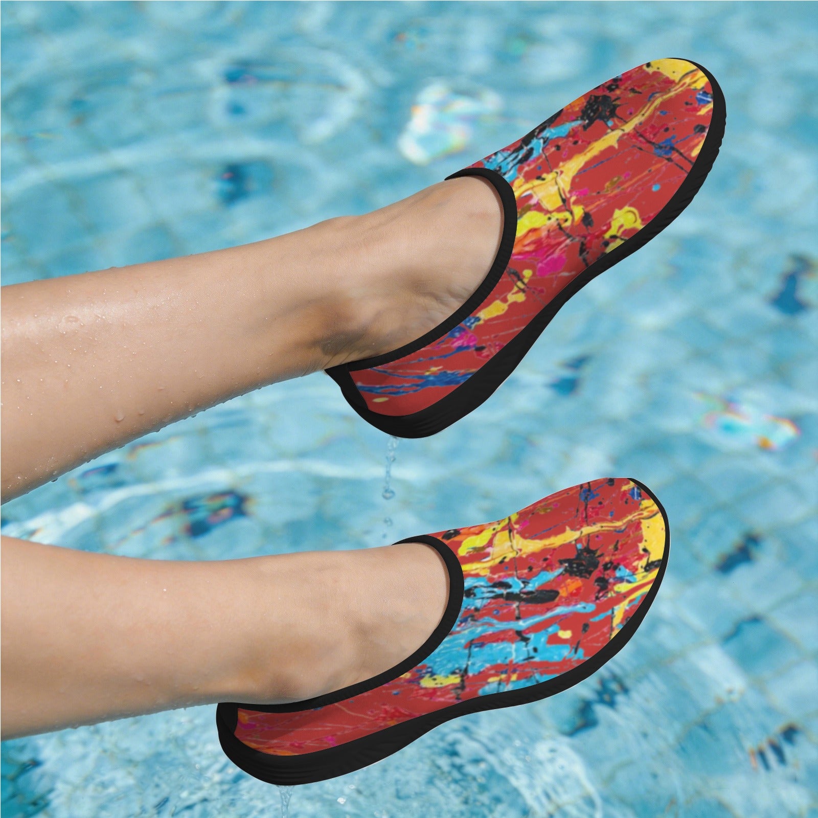 FZ Women's Painted Slip-On Shoes
