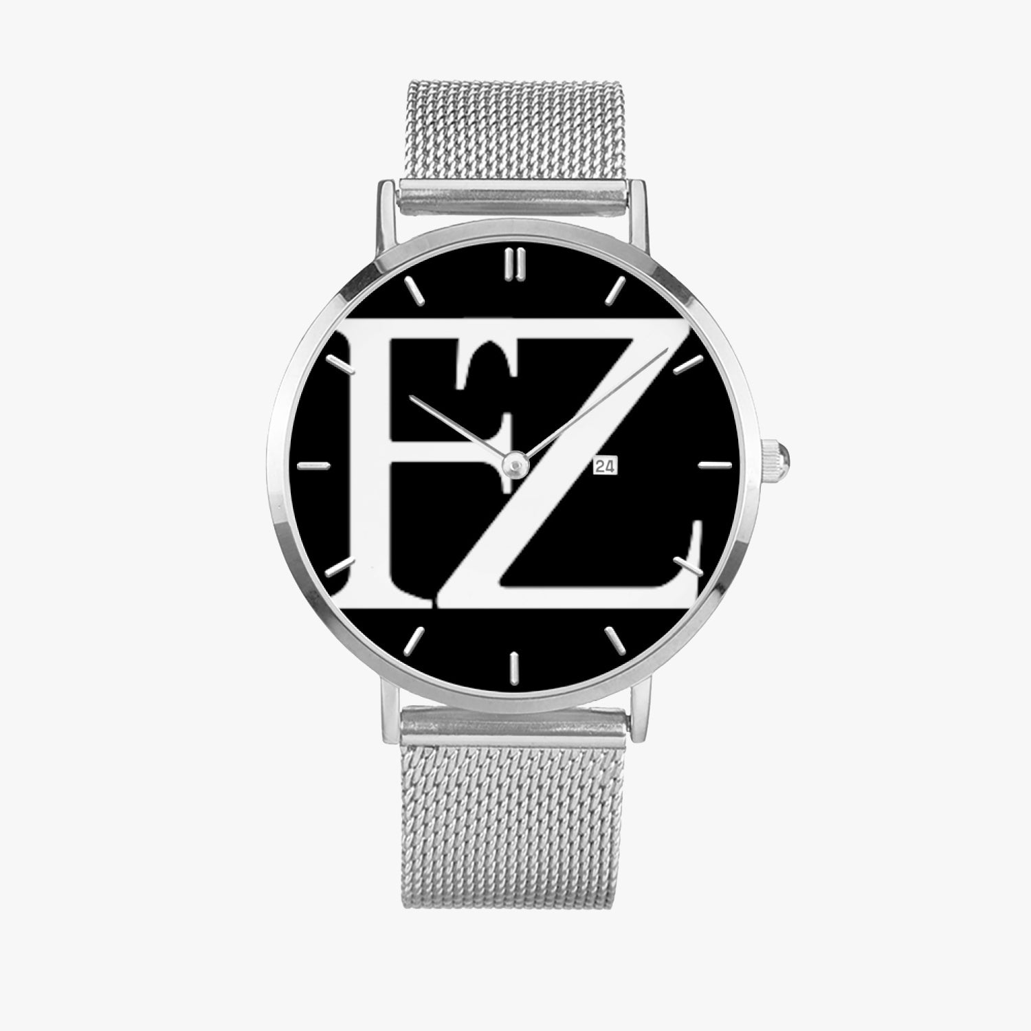 FZ Unisex Stainless Steel Perpetual Calendar Quartz Watch (With Indicators) - FZwear