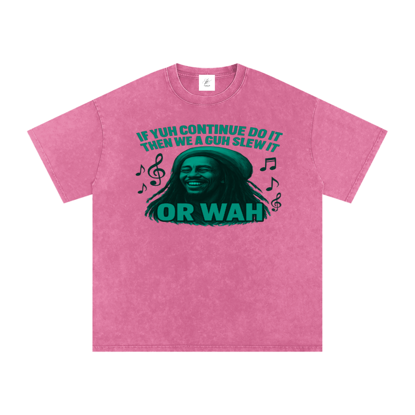 FZ Unisex Acid Wash Oversize Tee