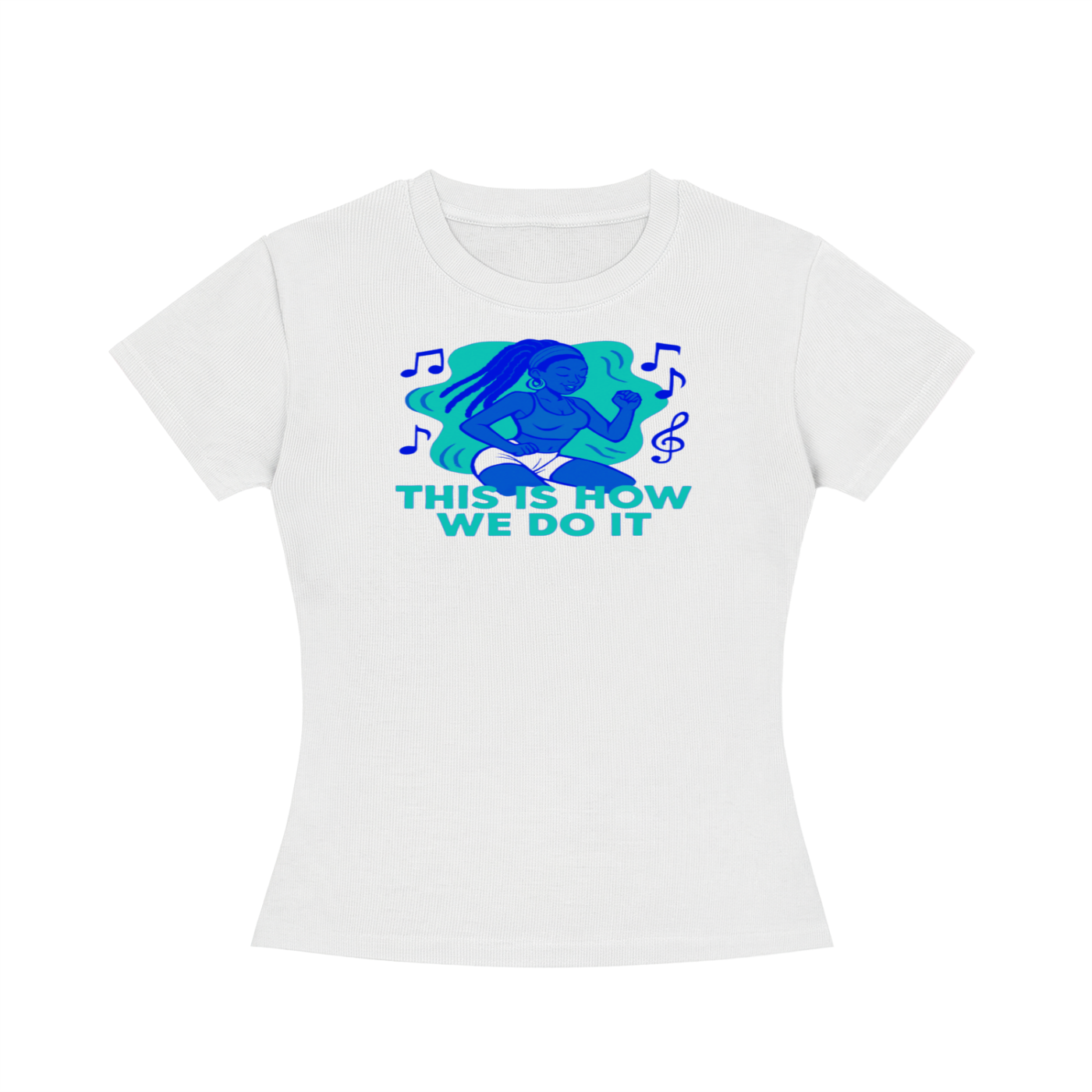 FZ Women's Slim Fit Crewneck Tee