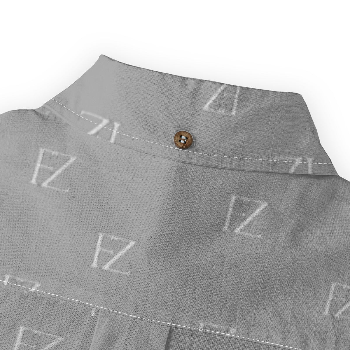 FZ Men's Casual Lapel Long Sleeve Cotton Dress Shirt