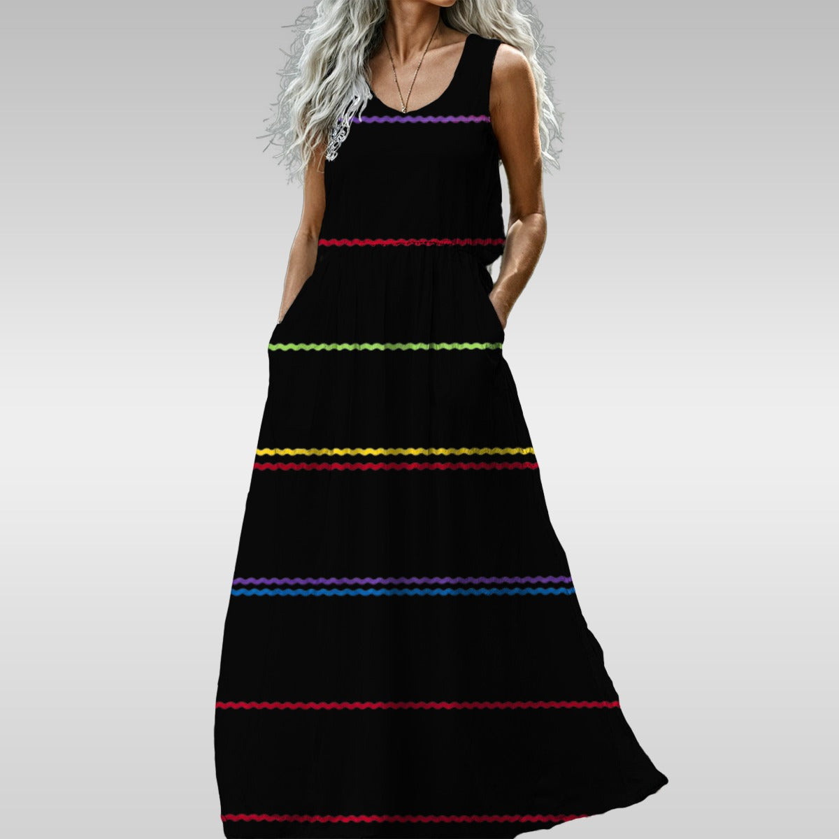 FZ Women’s Sleeveless Maxi Dress