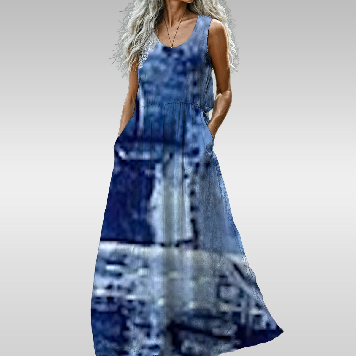 FZ Women’s Sleeveless Maxi Sundress