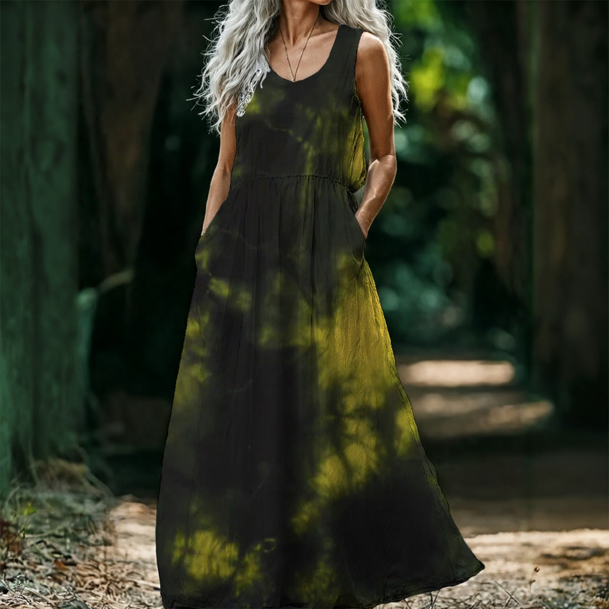 FZ Women’s Sleeveless Maxi Sundress