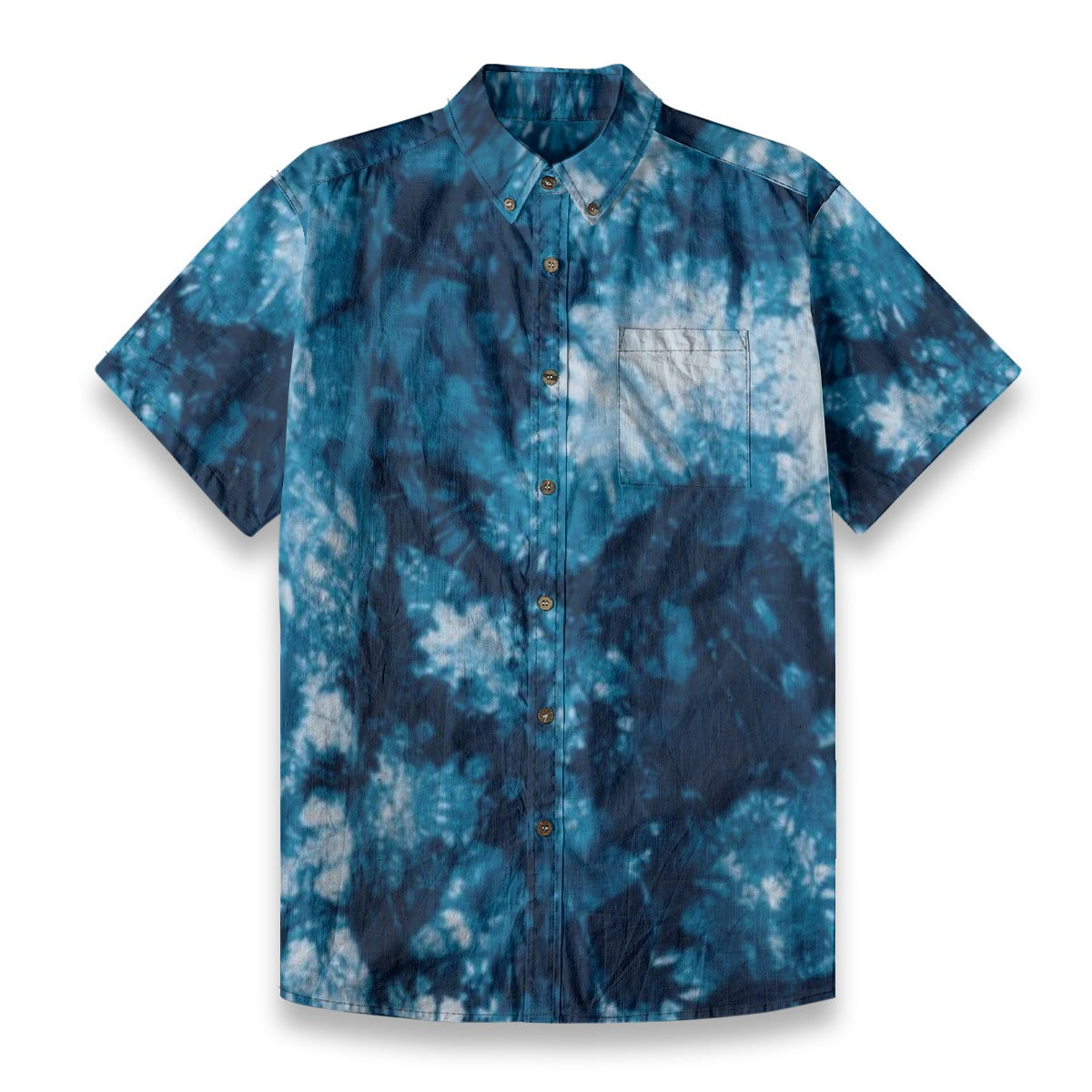 FZ Men's Breathable Bamboo Short Sleeve Cotton Dress Shirt