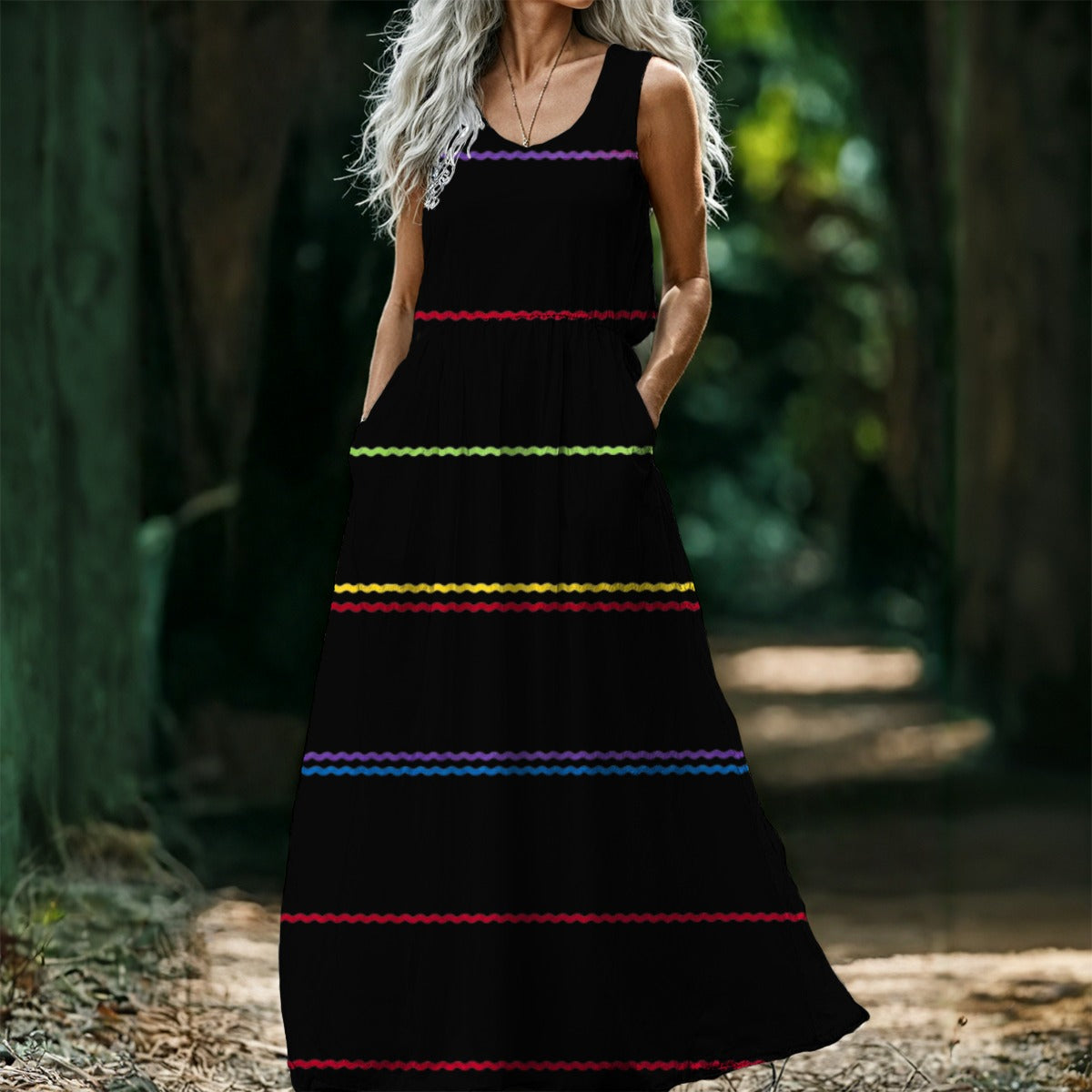 FZ Women’s Sleeveless Maxi Dress