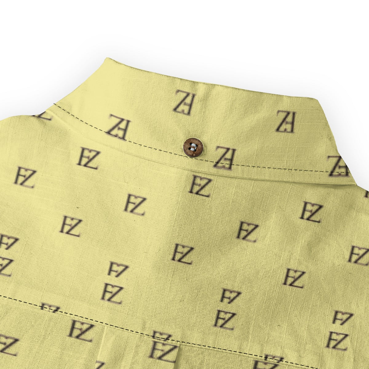 FZ Men's Casual Lapel Long Sleeve Cotton Shirt