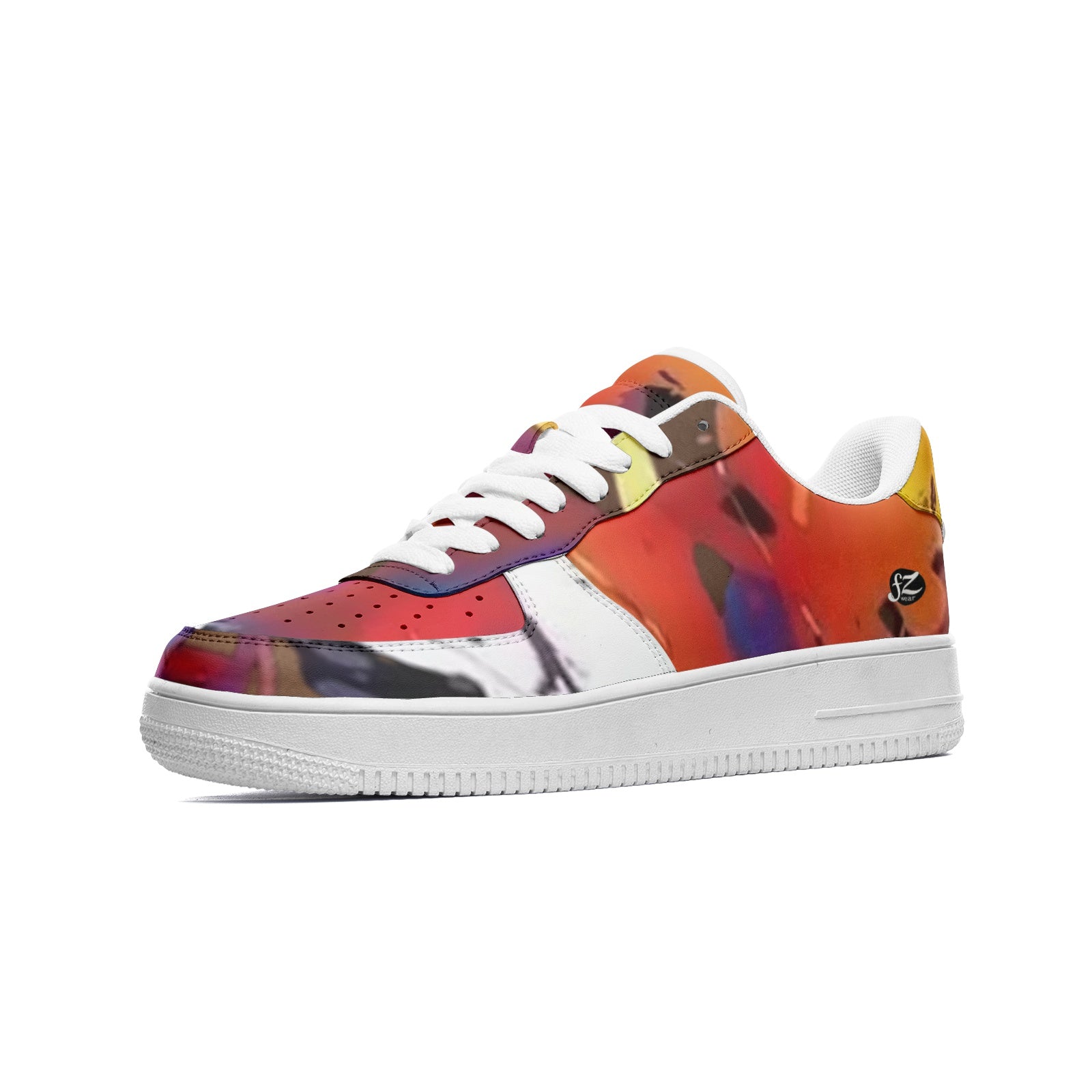 FZ Unisex Low Top Leather Sneakers
