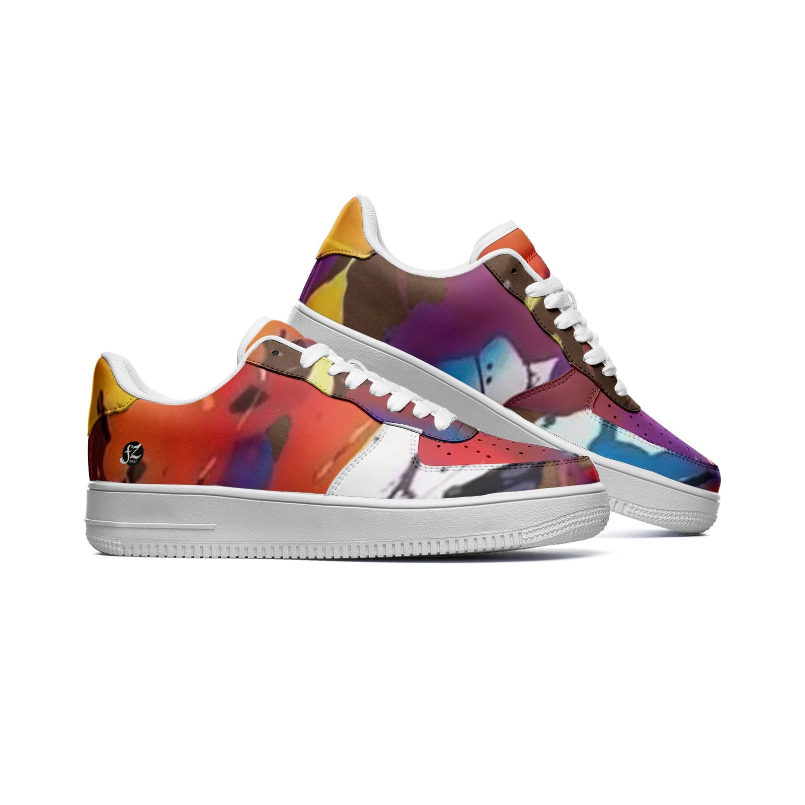 FZ Unisex Low Top Leather Sneakers