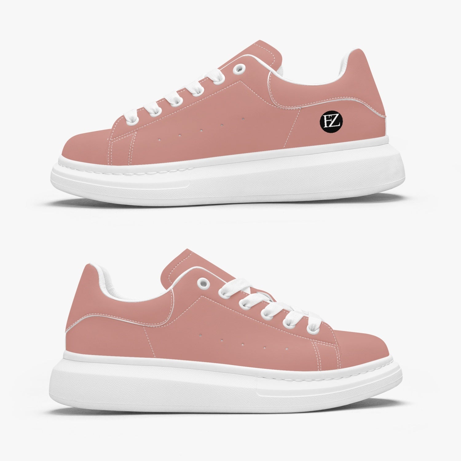 FZ Unisex Leather Oversized Sneakers - FZwear