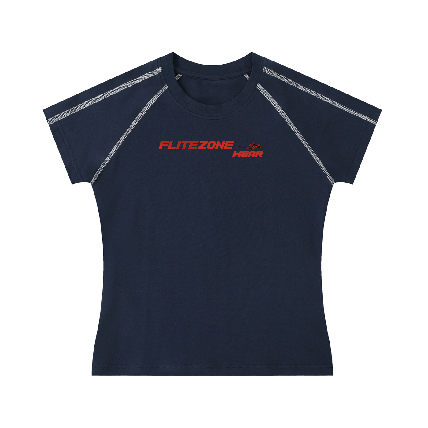 FZ Women's Contrast Stitch Raglan Tee