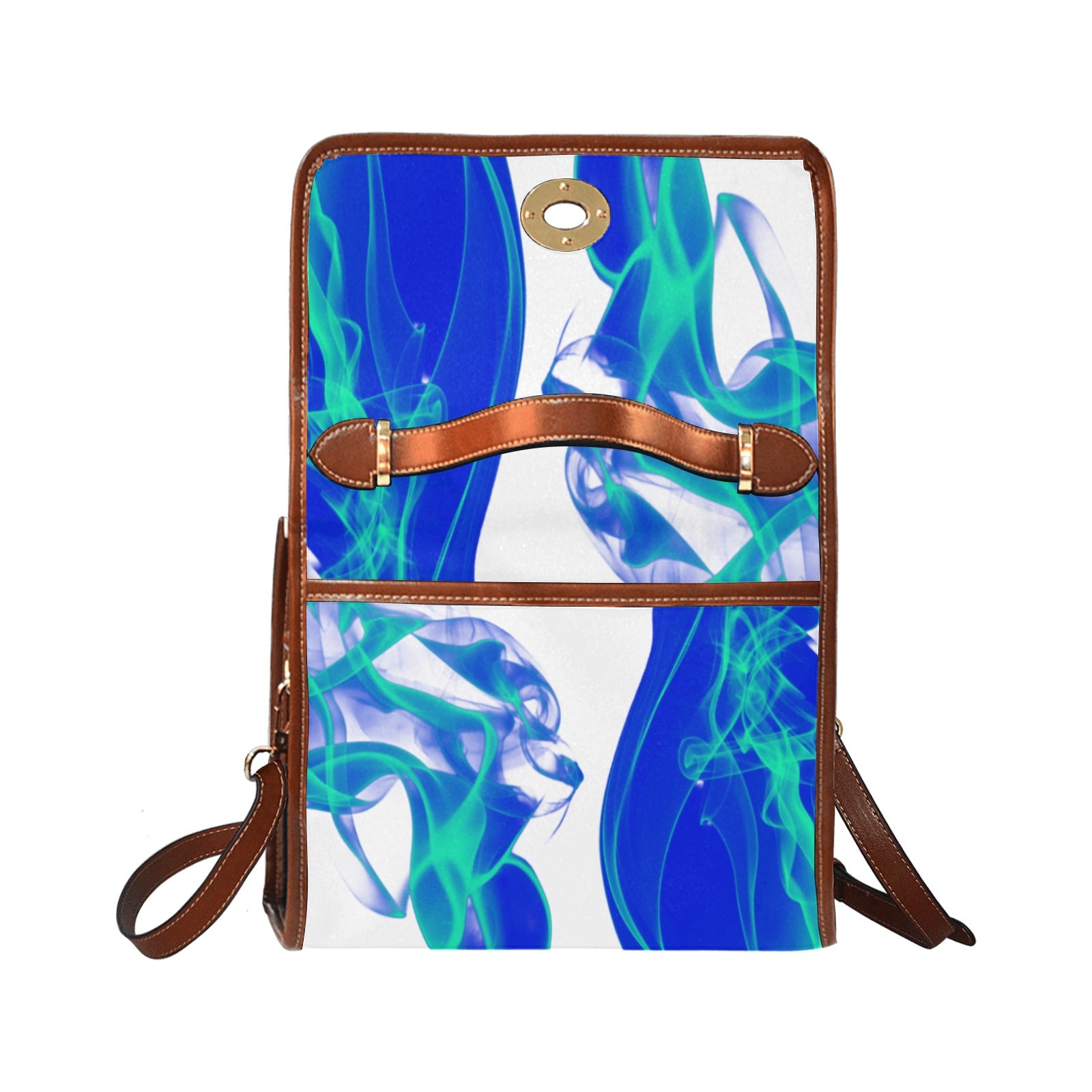 FZ Smoke Handbag - Blue & White