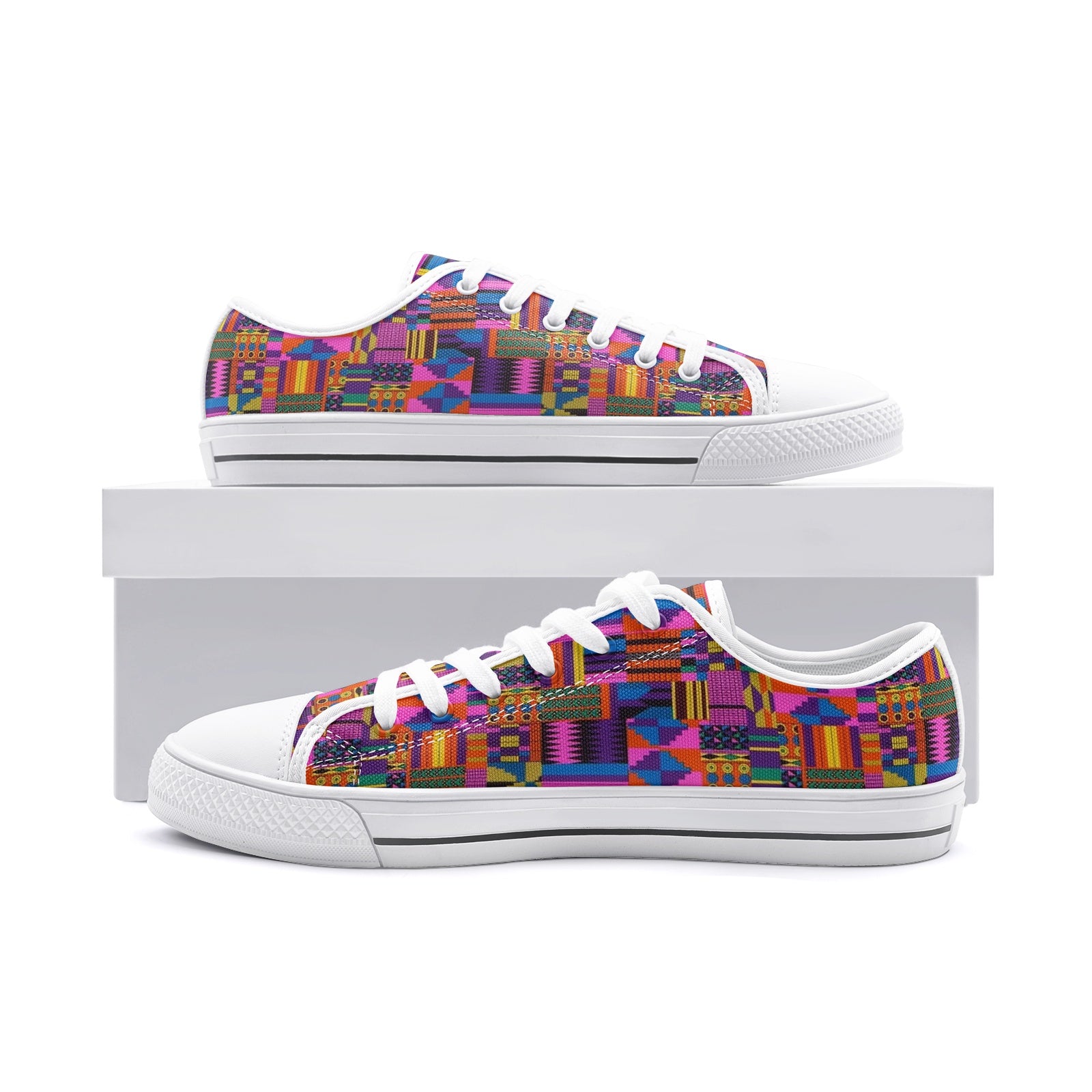 FZ Unisex Low Top Canvas Shoes Printy6