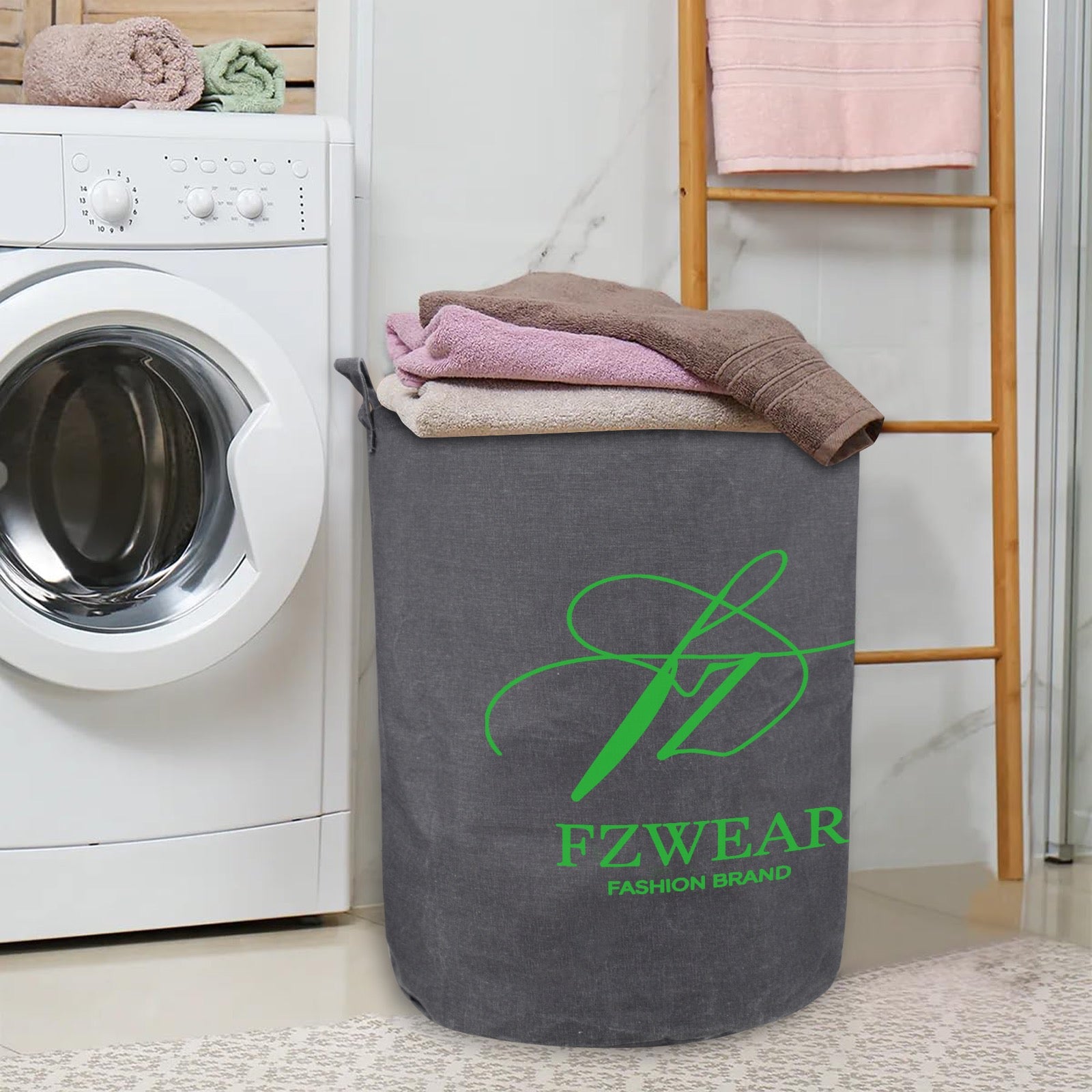 FZ Foldable Round Laundry Basket