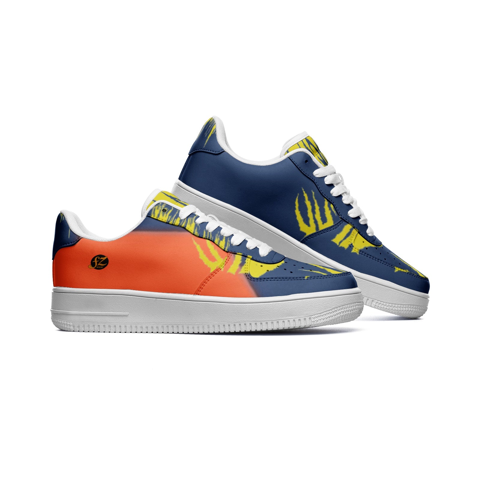 FZ Unisex Low Top Leather Sneakers