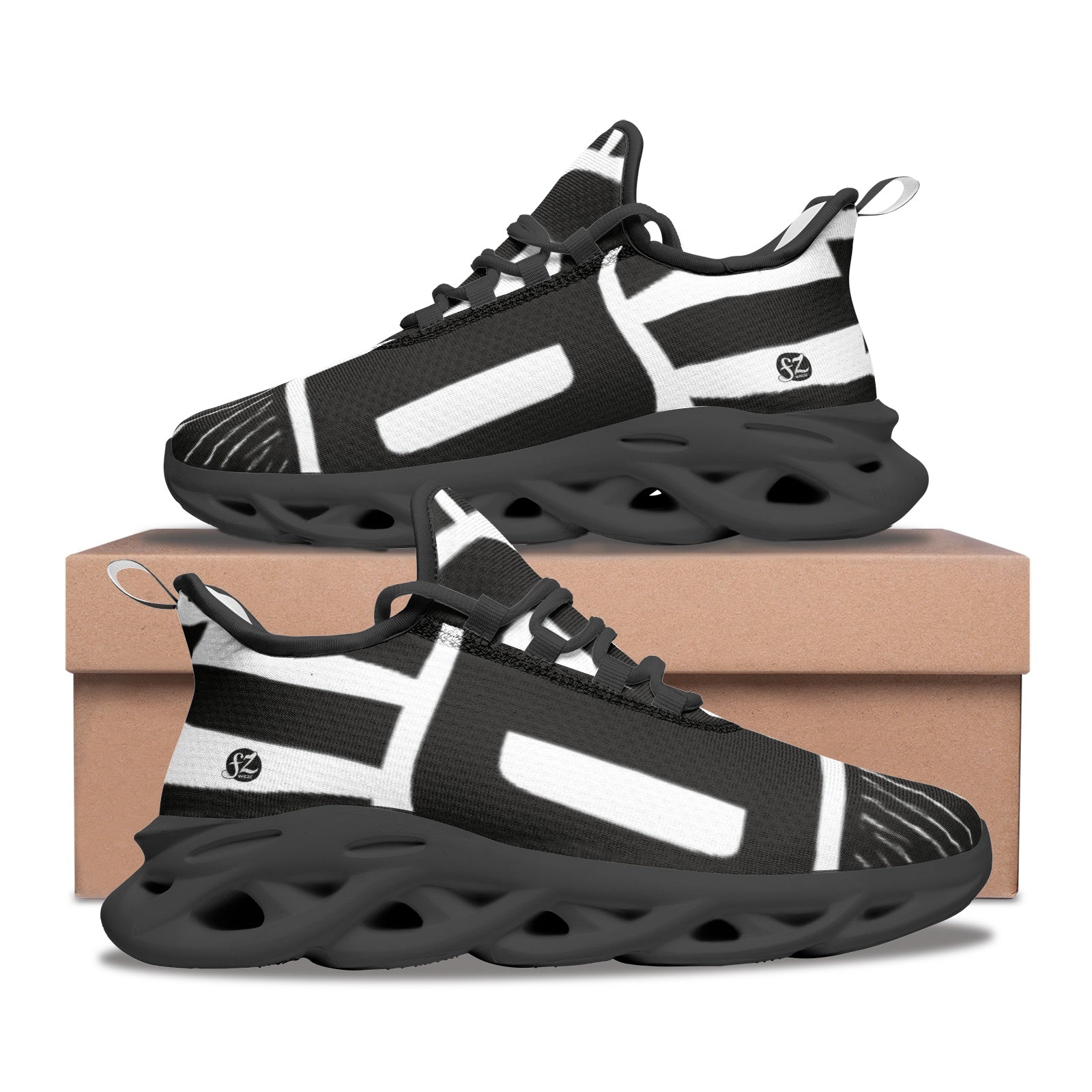 FZ Unisex Bounce Mesh Knit Sneakers