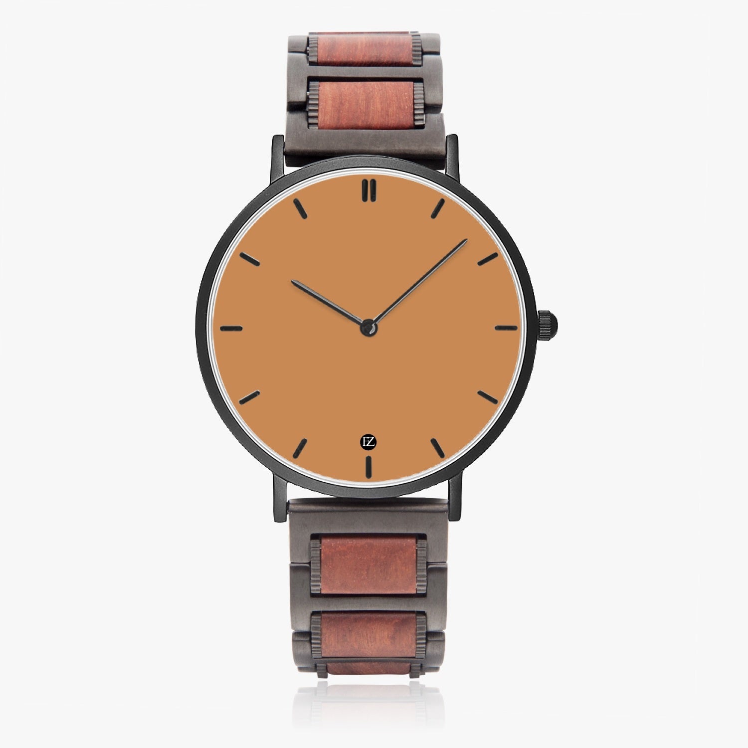 FZ Unisex wooden Strap Quartz Watch - With Indicators - FZwear