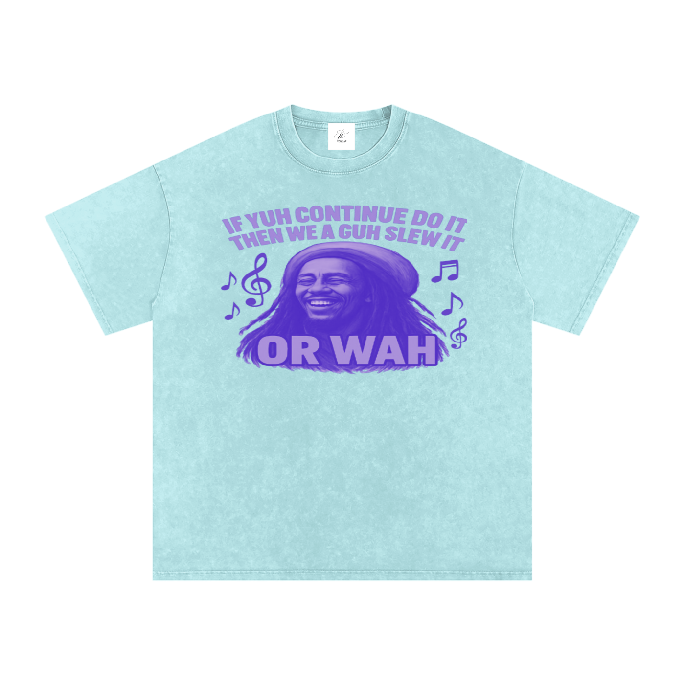 FZ Unisex Acid Wash Oversize Tee
