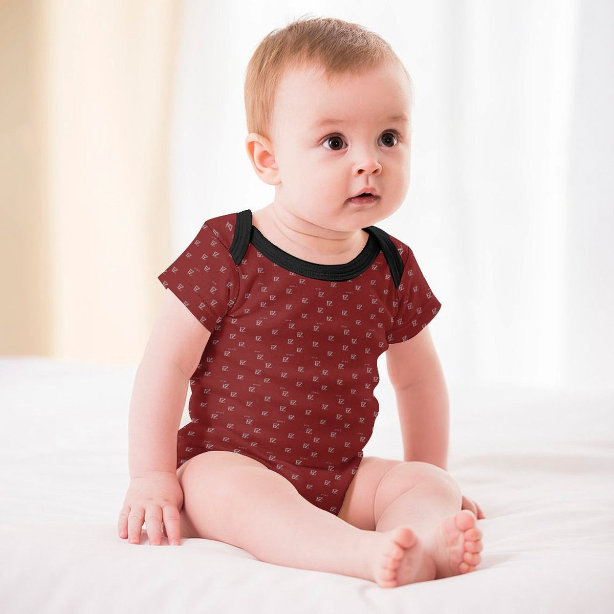 FZ Original Monogram Baby Onesie