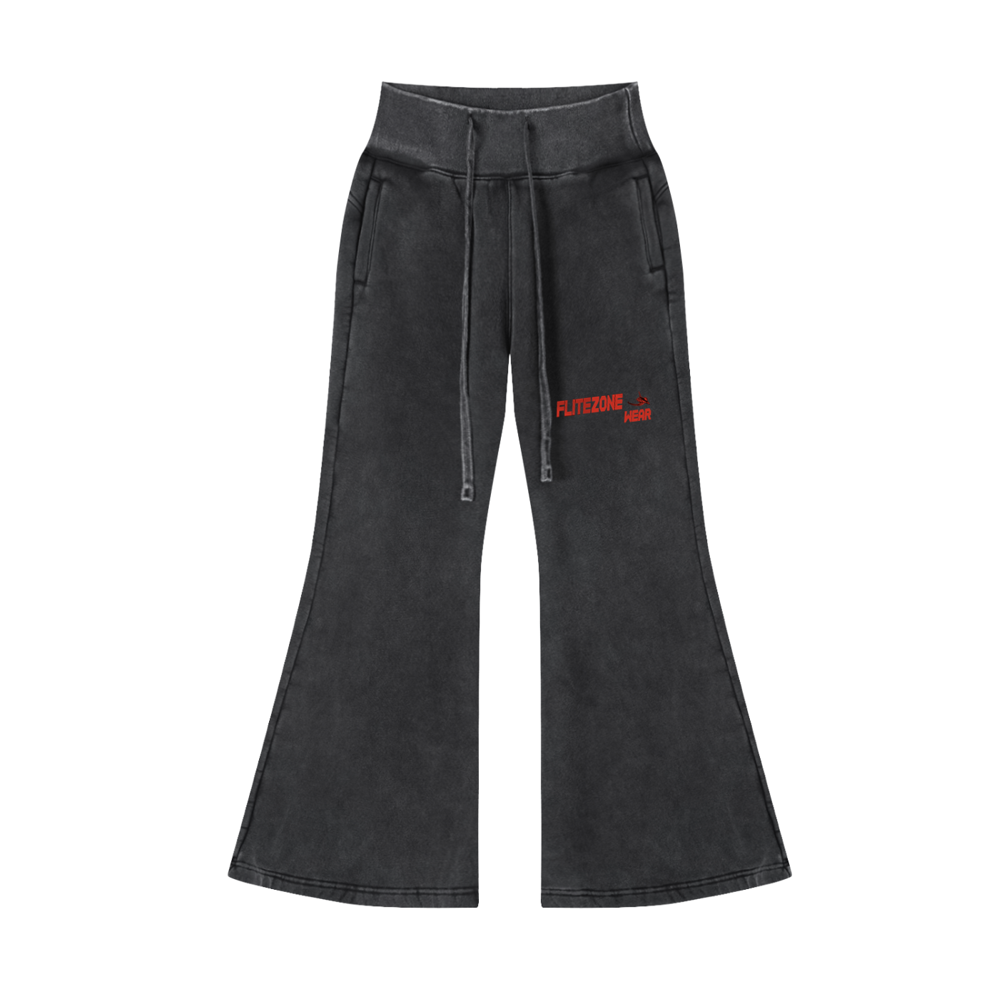 FZ Women's Vintage Washed Flared Fleece Pants