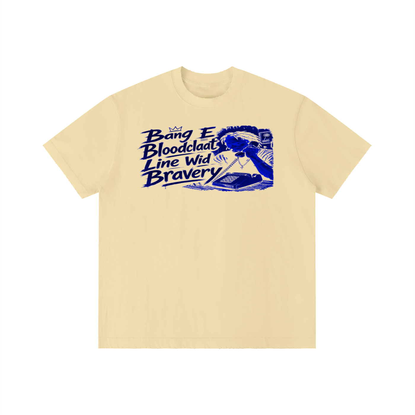 FZ Unisex Vintage Wash Distressed Tee
