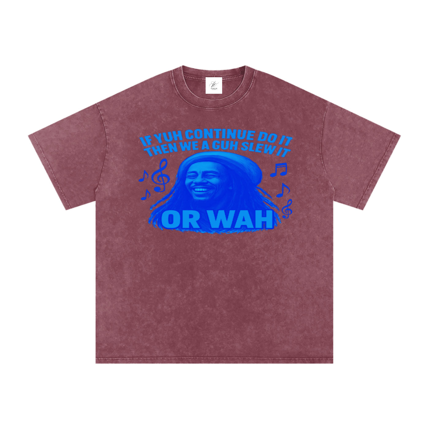 FZ Unisex Acid Wash Oversize Tee