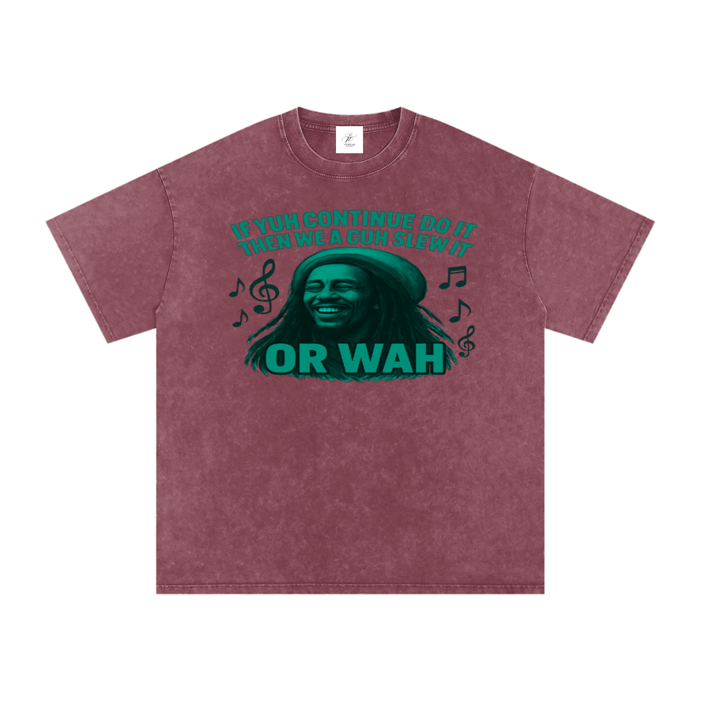 FZ Unisex Acid Wash Oversize Tee