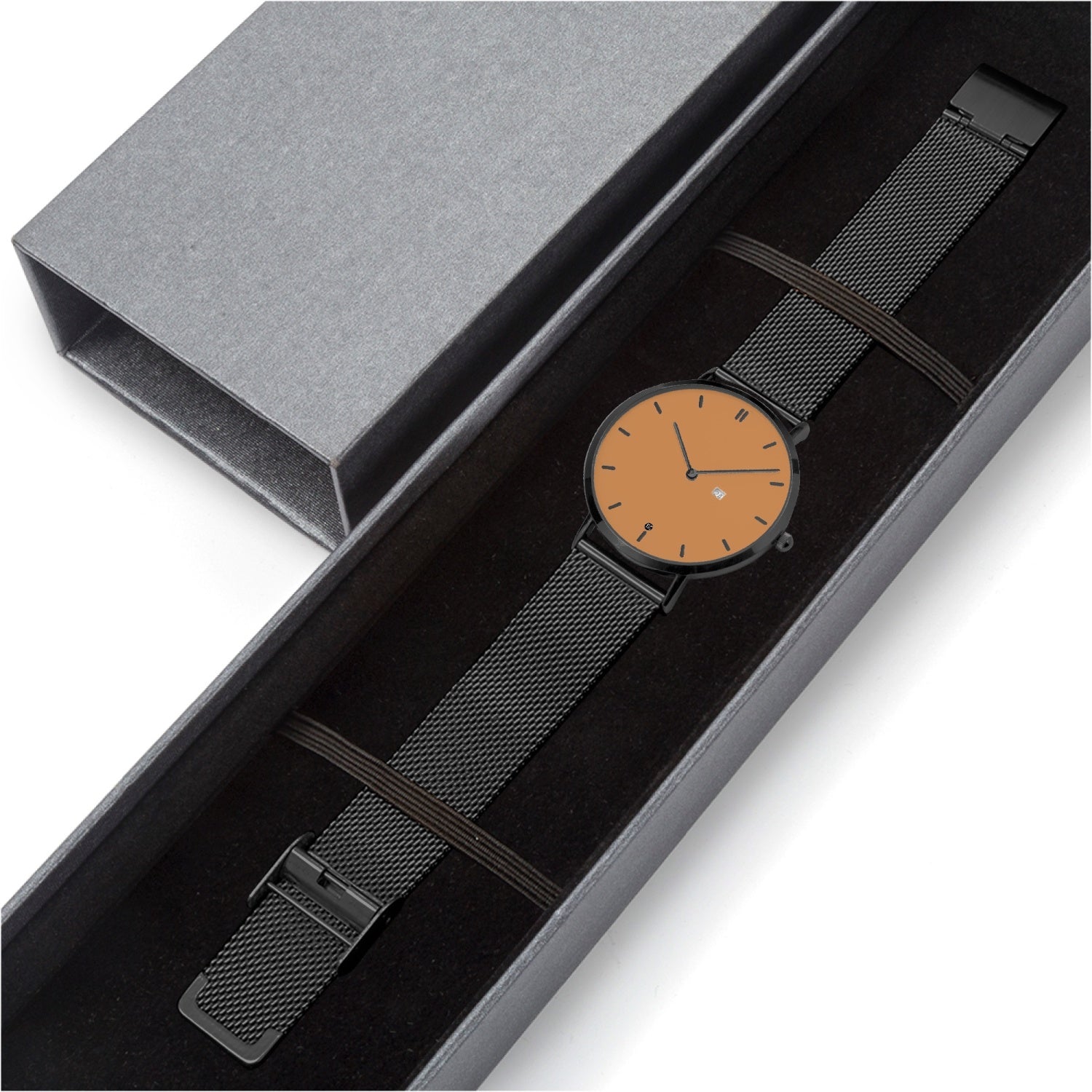 FZ Unisex Stainless Steel Perpetual Calendar Quartz Watch (With Indicators) - FZwear