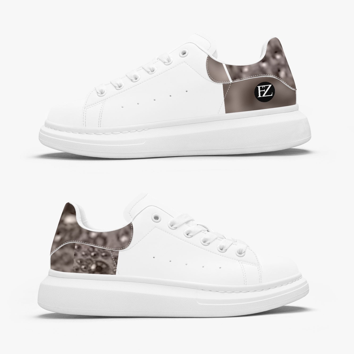 FZ Unisex Leather Oversized Sneakers - FZwear
