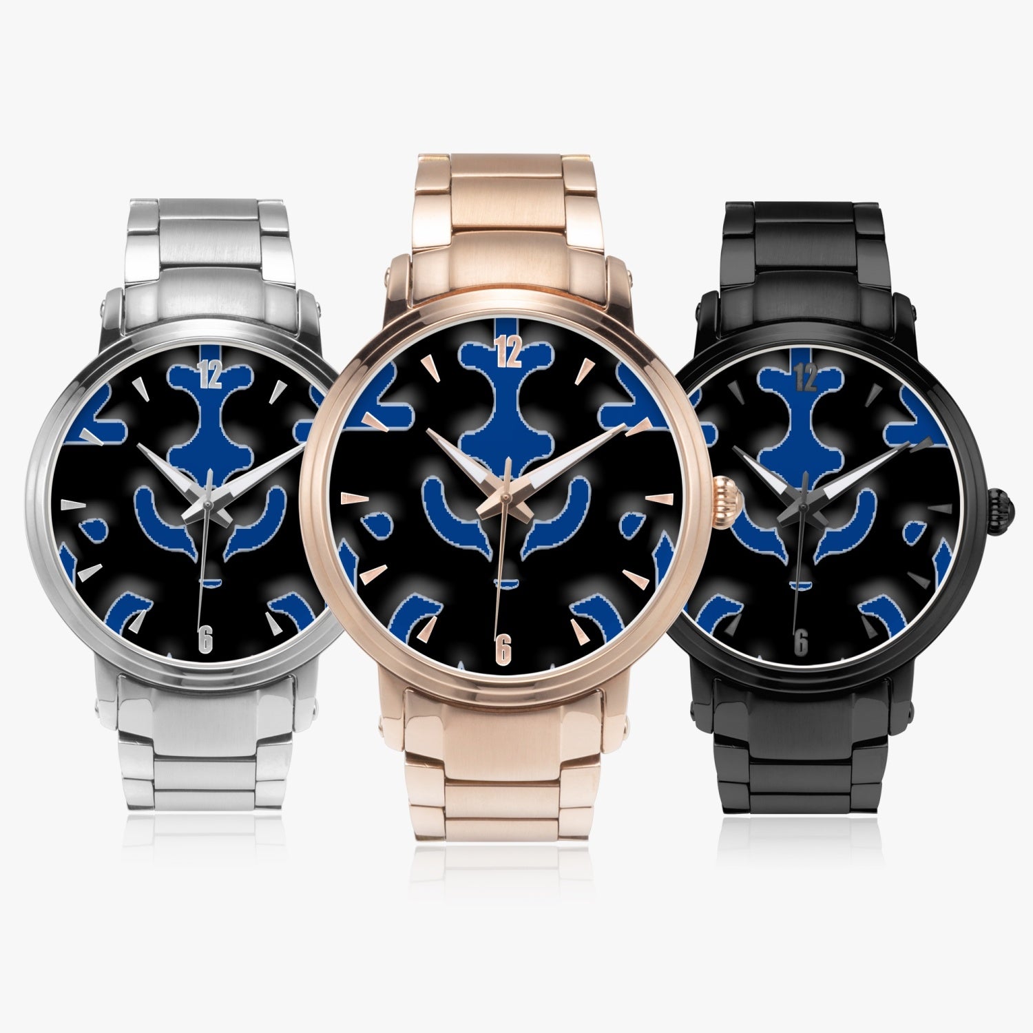 FZ Unisex Steel Strap Automatic Watch (With Indicators) - FZwear