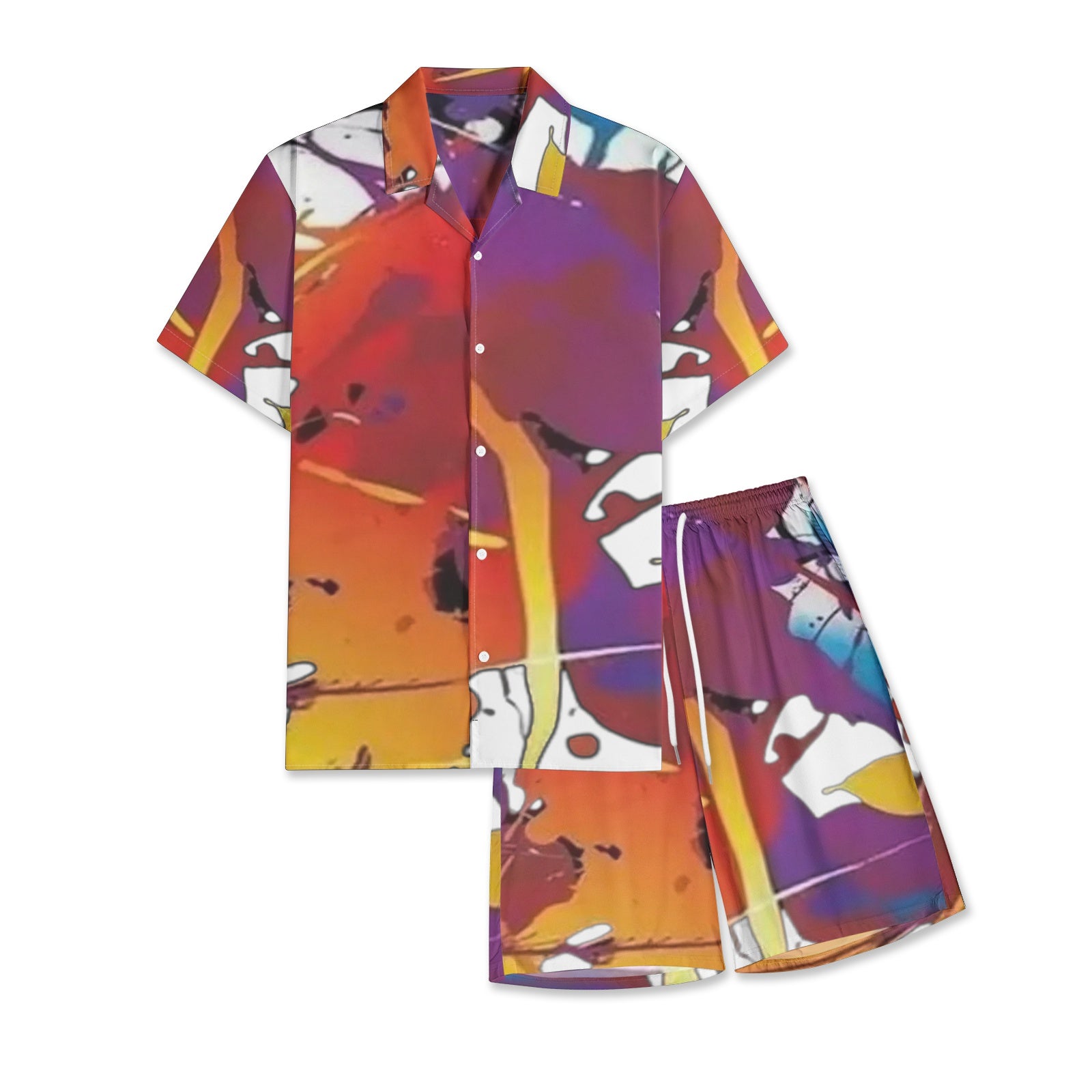 FZ Men's Designer Shorts Suit