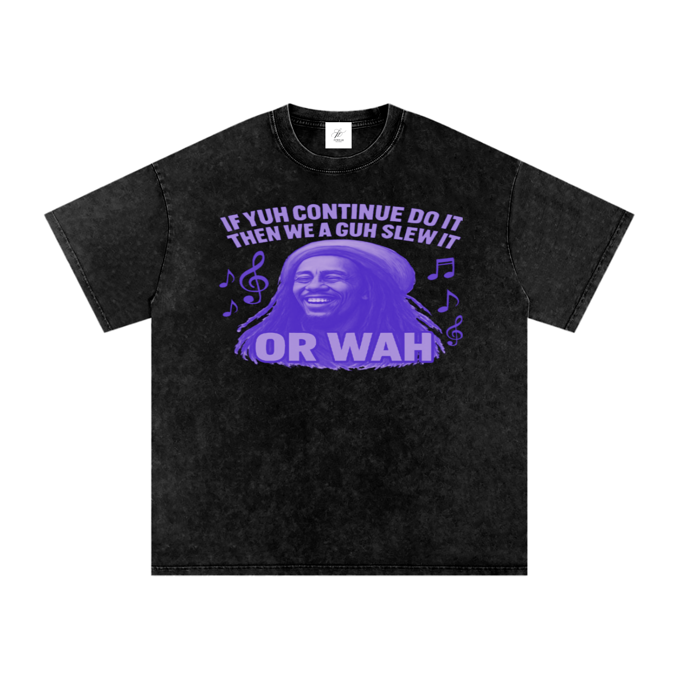 Acid Wash Oversize T-Shirt - 250 GSM