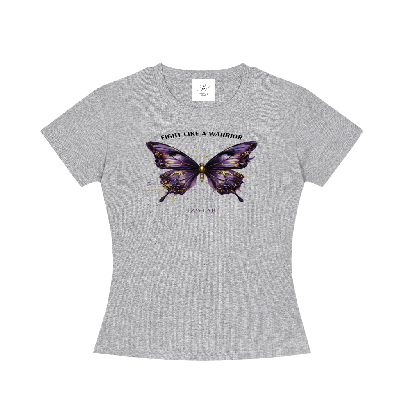 FZ Women's Slim Fit LP Crewneck Tee
